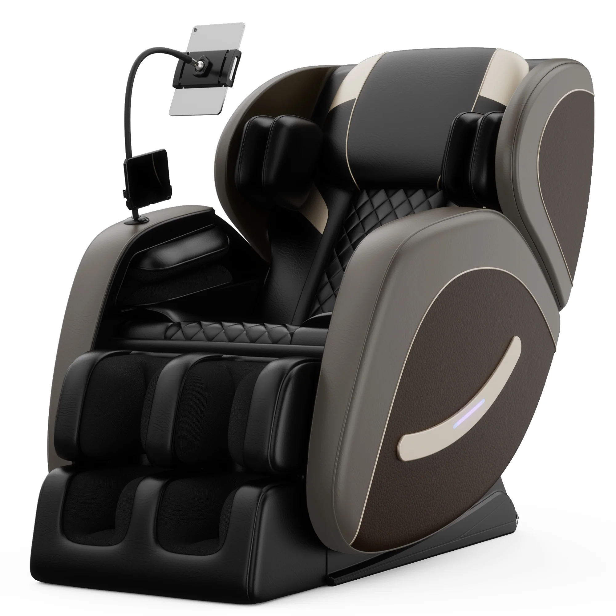 2024 Zero Gravity Full Body Massage Chair with Air Pressure, Heating, and Foot Relaxation - furnishings