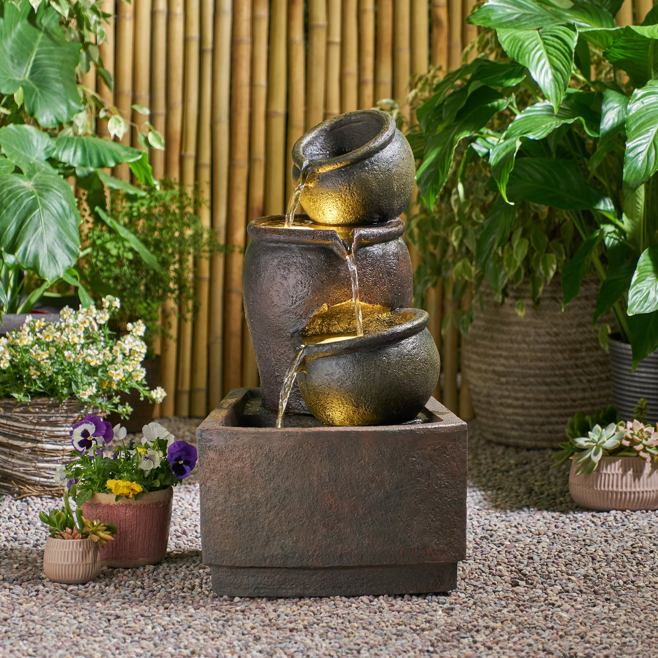 Morrigan Fountain - furnishings