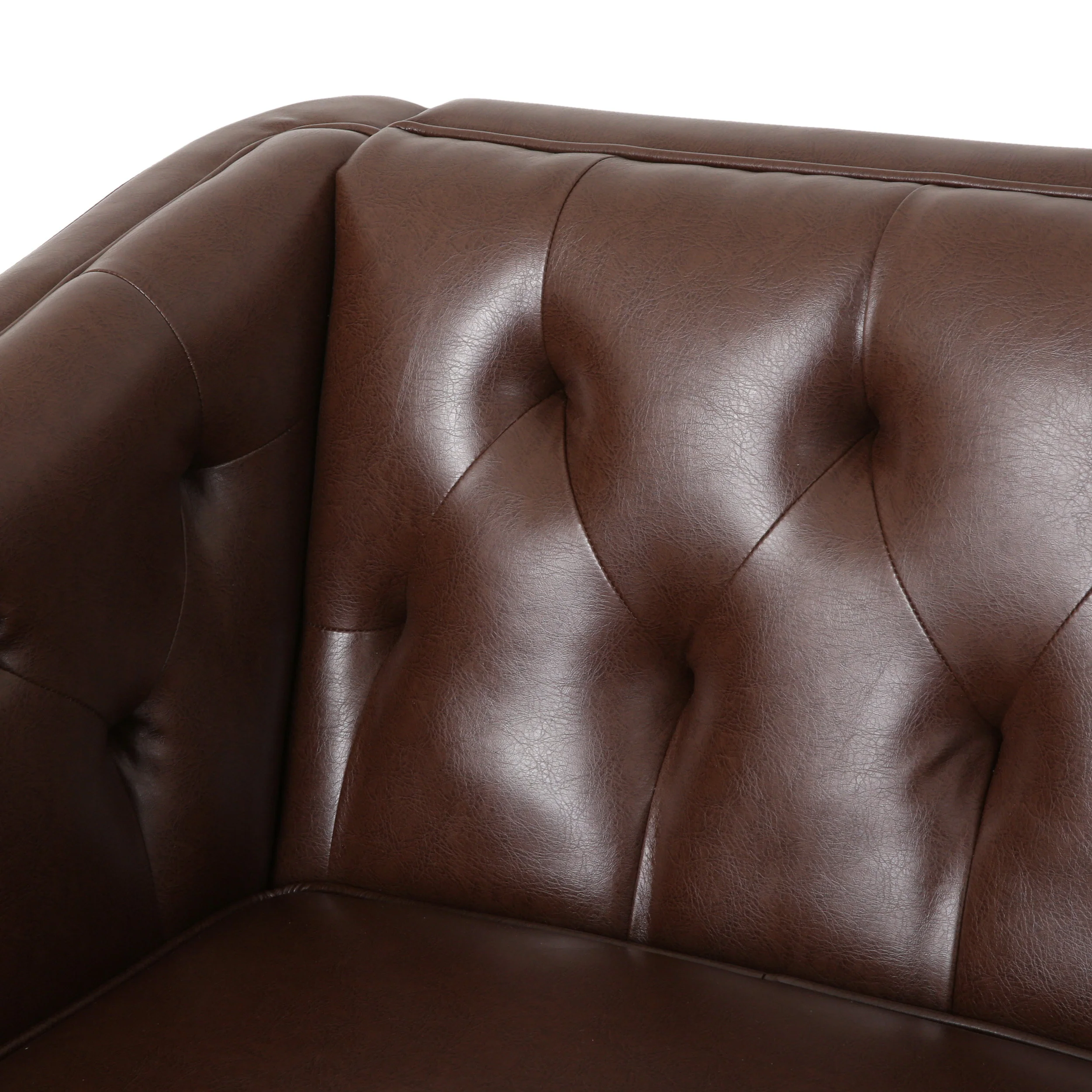 Colstrip Contemporary Upholstered 3 Seater Sofa - furnishings