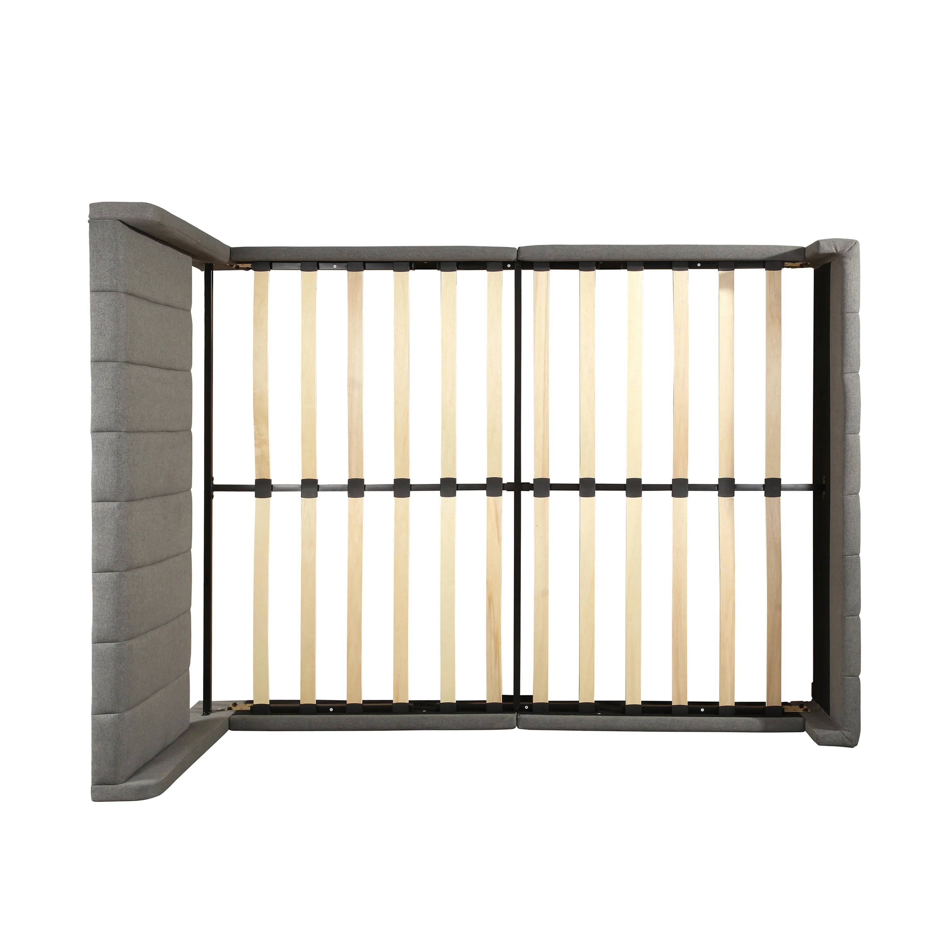 Riley Fully Upholstered Queen Size Bed Frame - furnishings