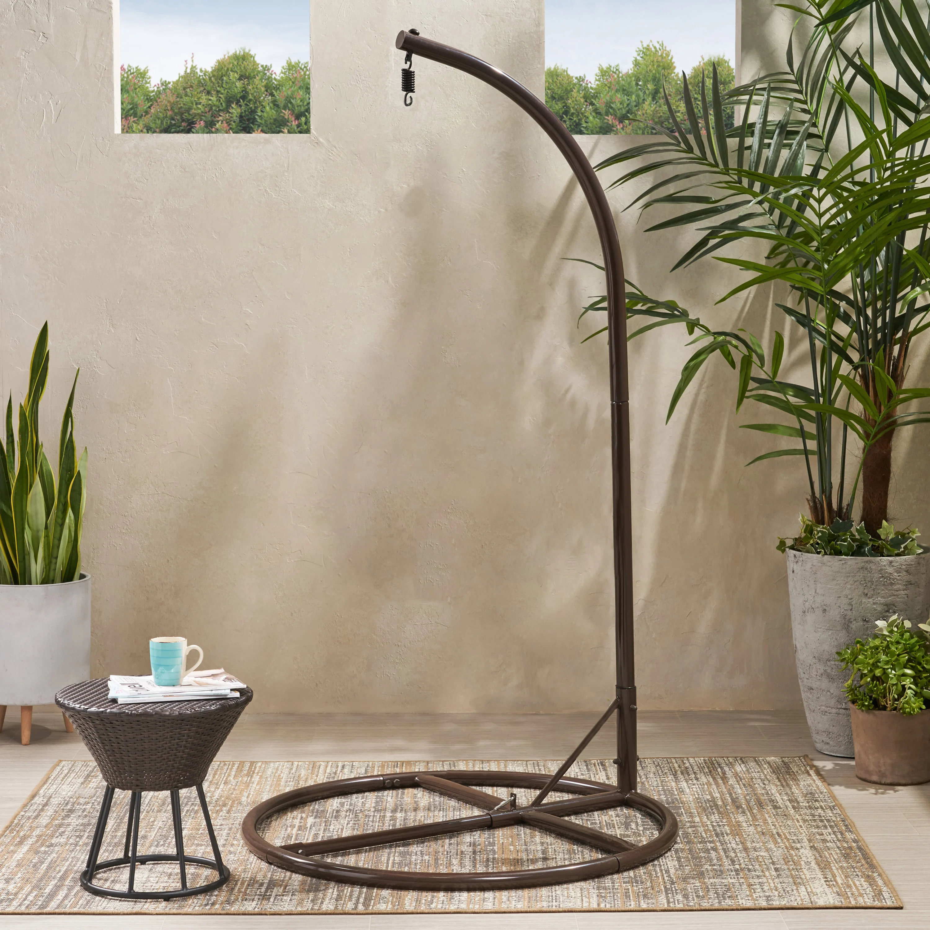 Hettinger Indoor/Outdoor Hanging Chair Stand Only - furnishings