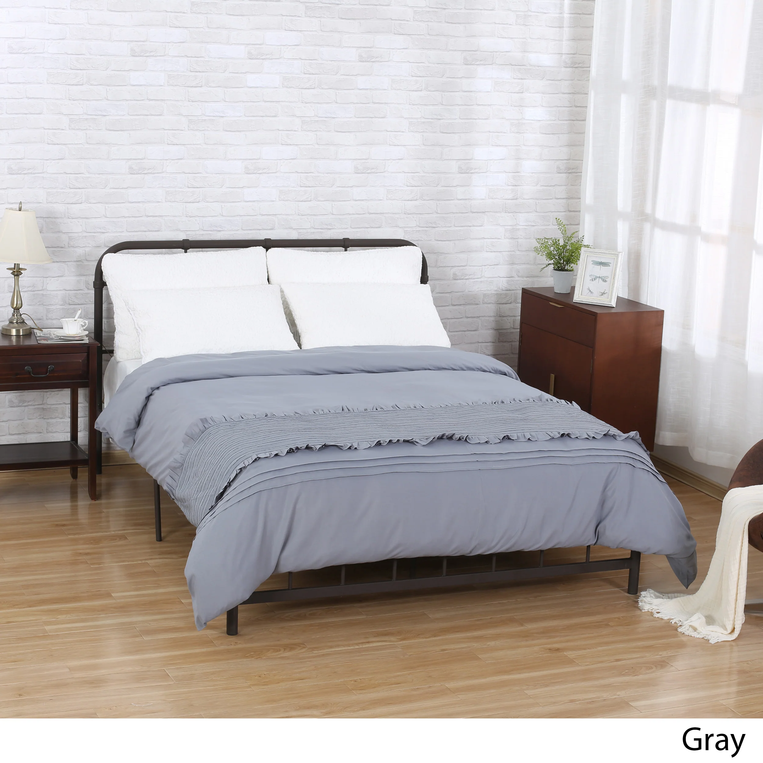 Arian Queen Size Fabric Duvet Cover - furnishings