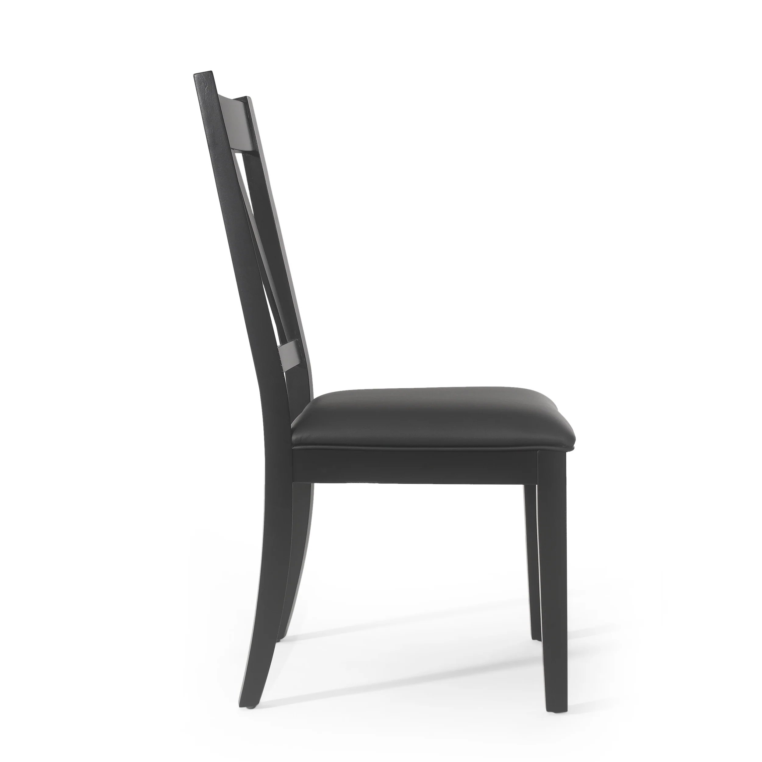 Grover Farmhouse Upholstered Wood Dining Chairs, Set of 2 - furnishings