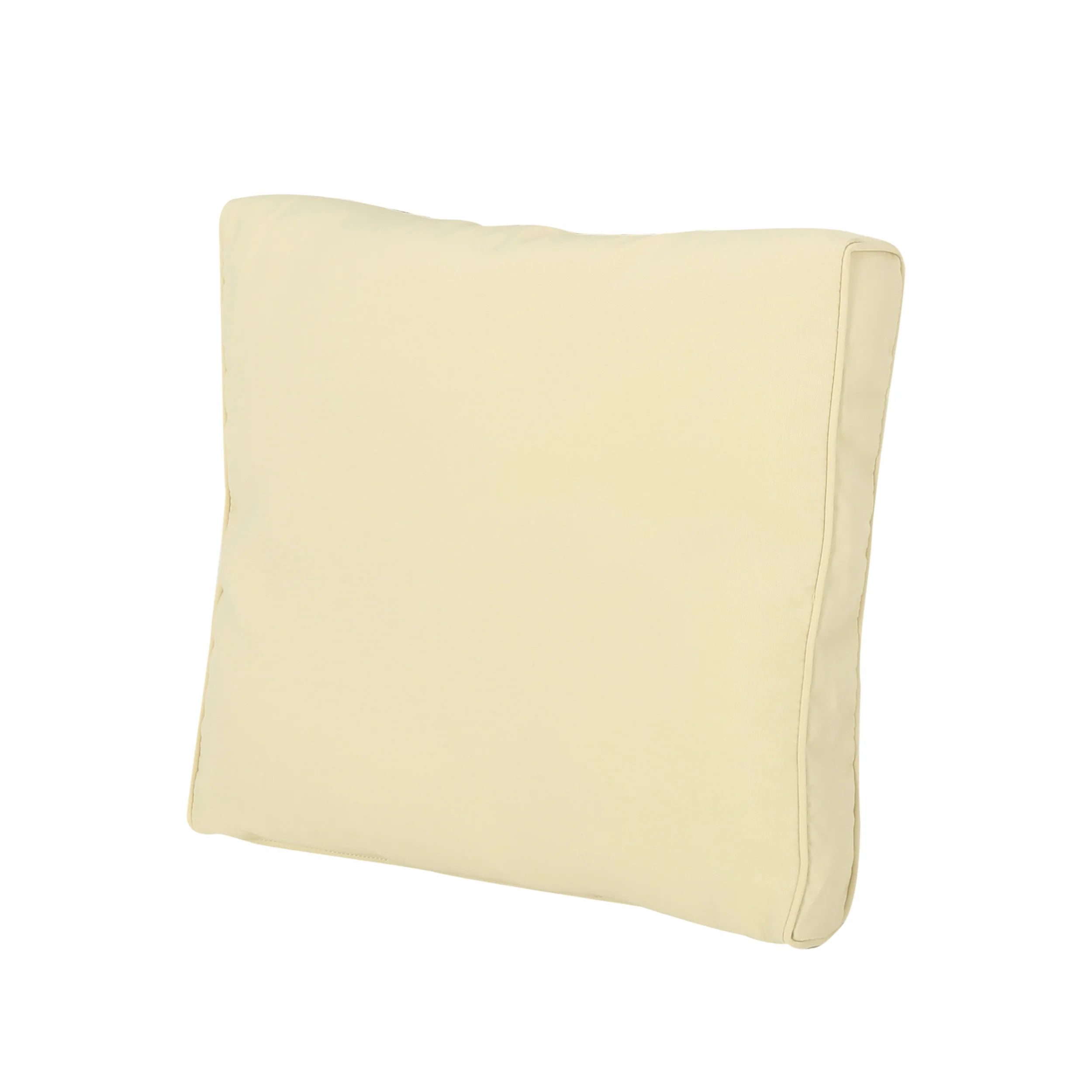 Atiyah Outdoor Water Resistant Fabric Loveseat Cushions with Piping - furnishings