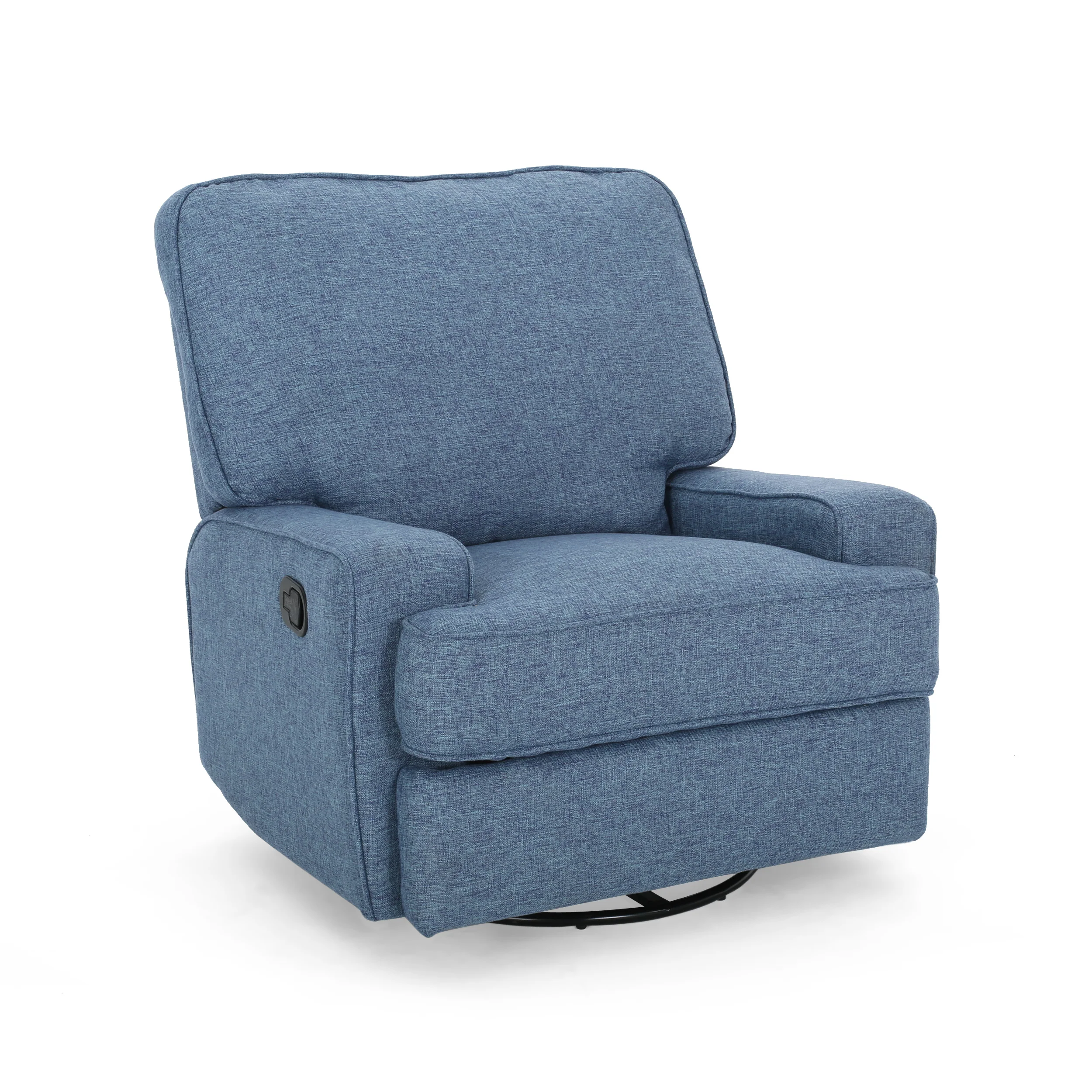 Sibyl Glider Recliner with Swivel, Traditional - furnishings