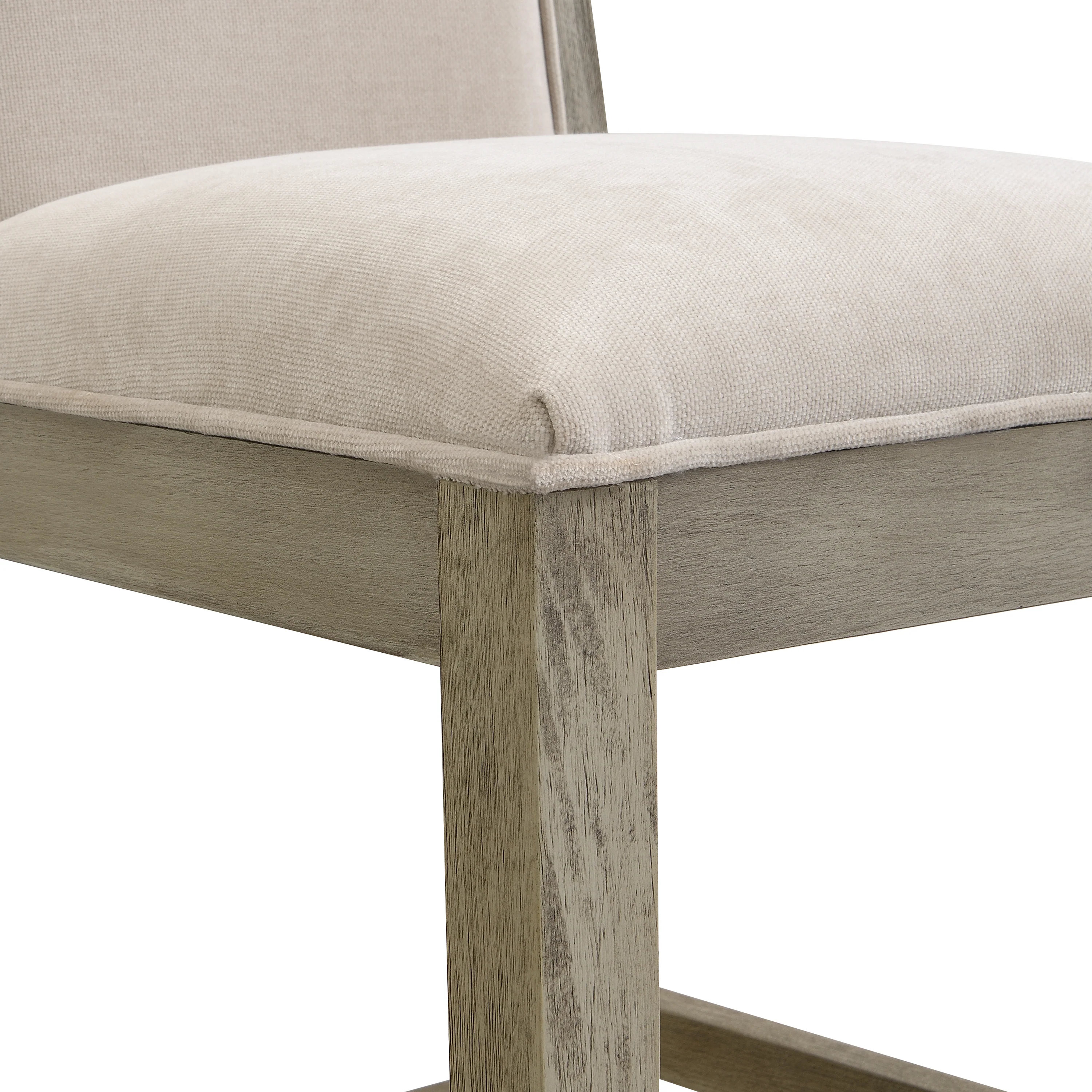 Sagea Modern Upholstered Counter Stools with Cushioned Seat and Back - furnishings