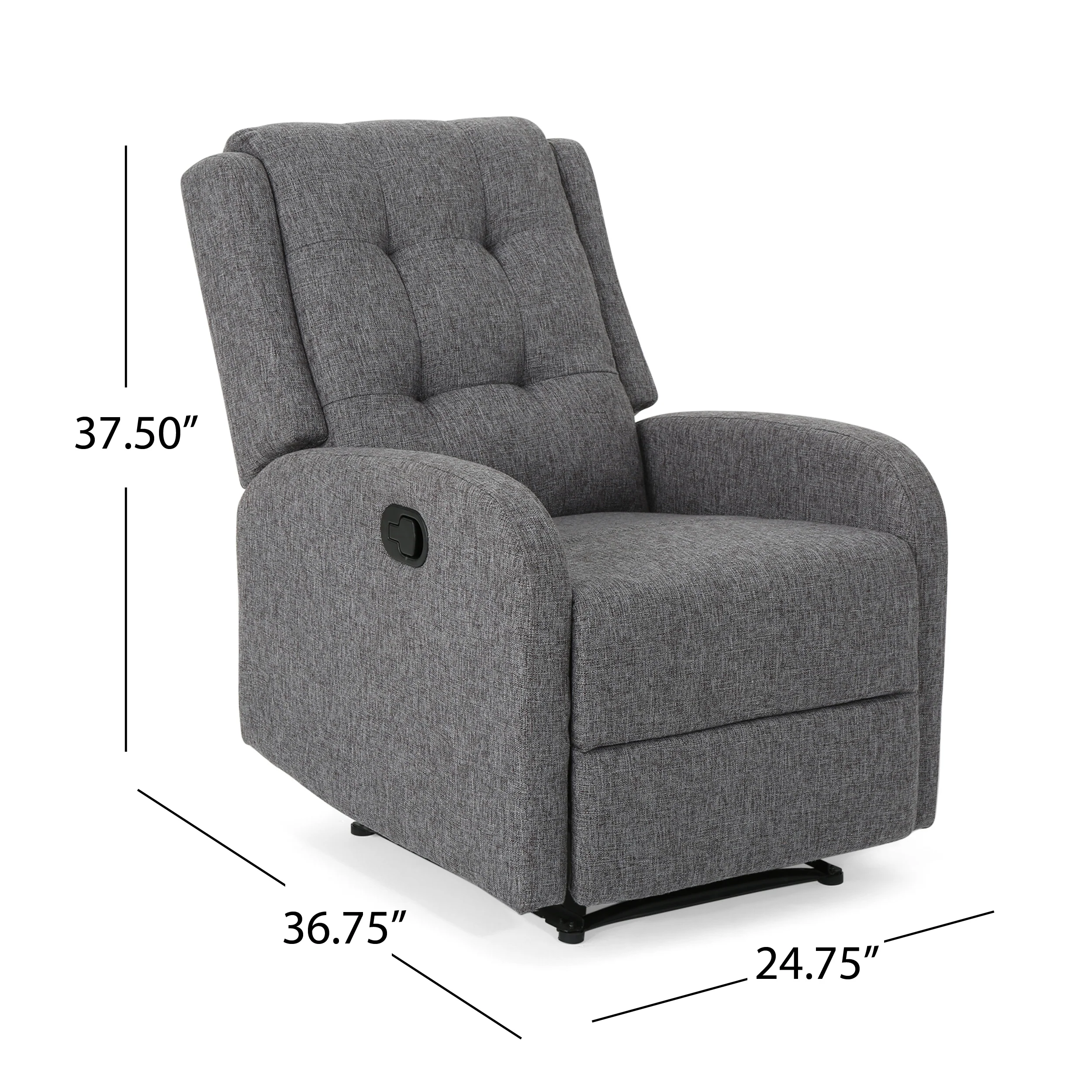 Smith Traditional Upholstered Recliner - furnishings