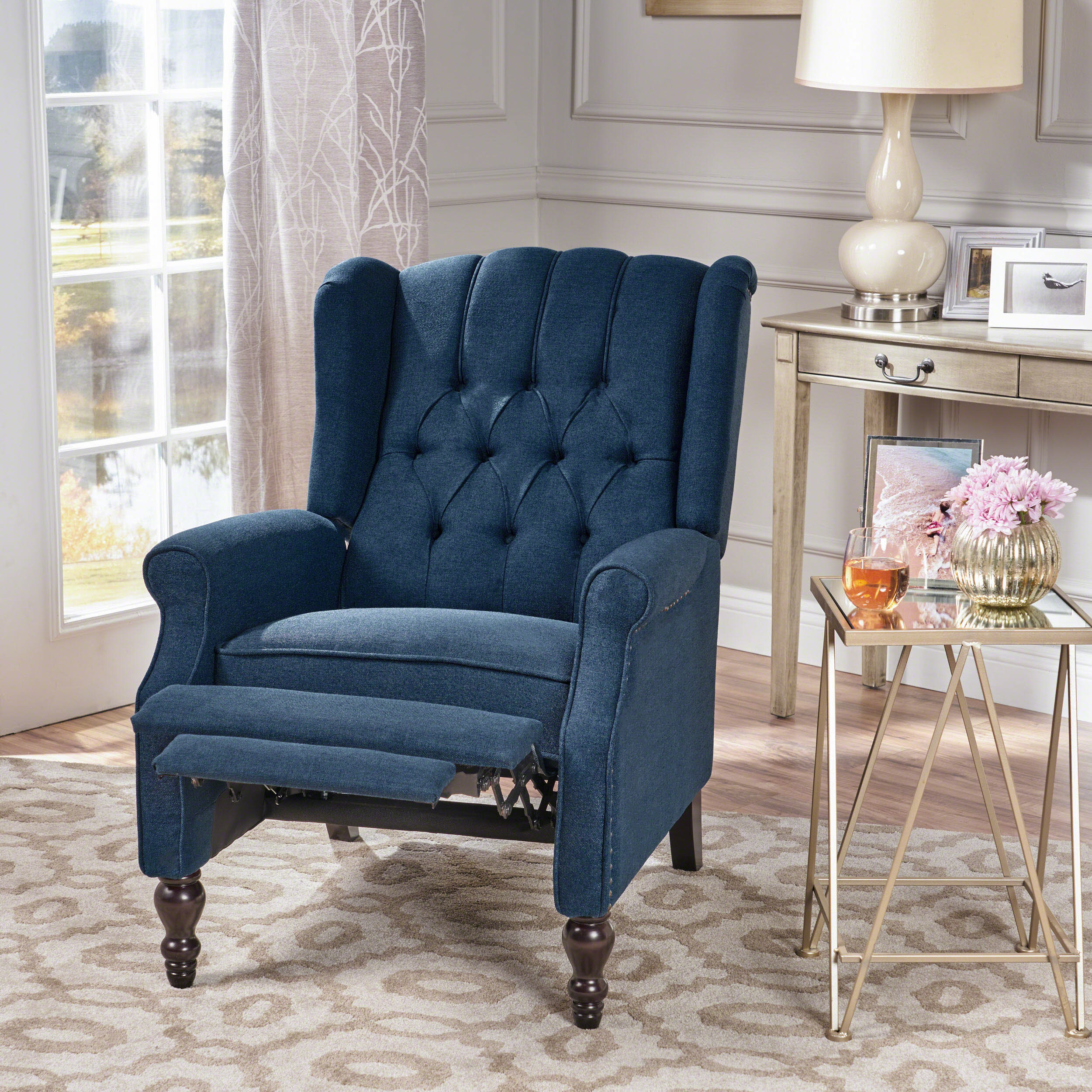 Elizabeth Tufted Back Recliner - furnishings
