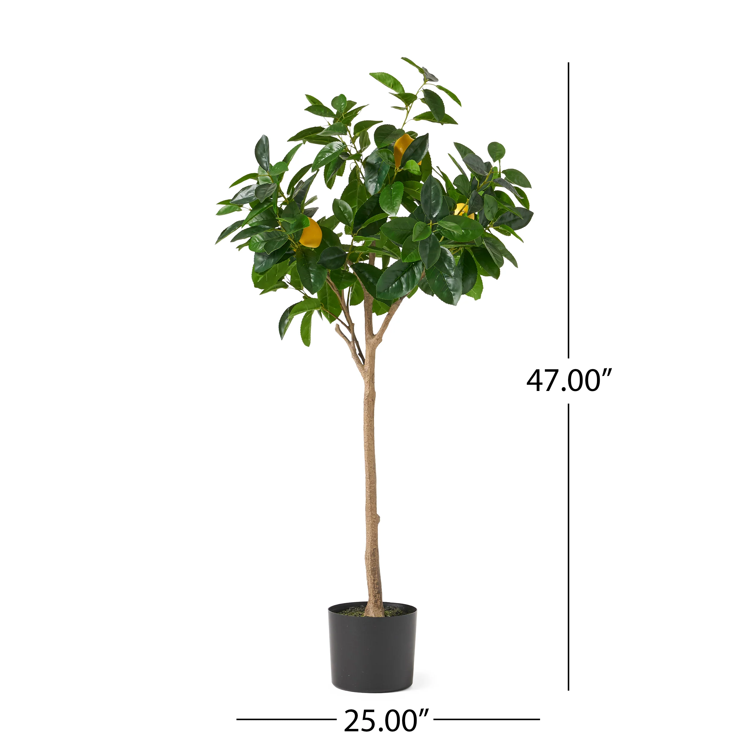 Rattler Artificial Lemon Tree - furnishings