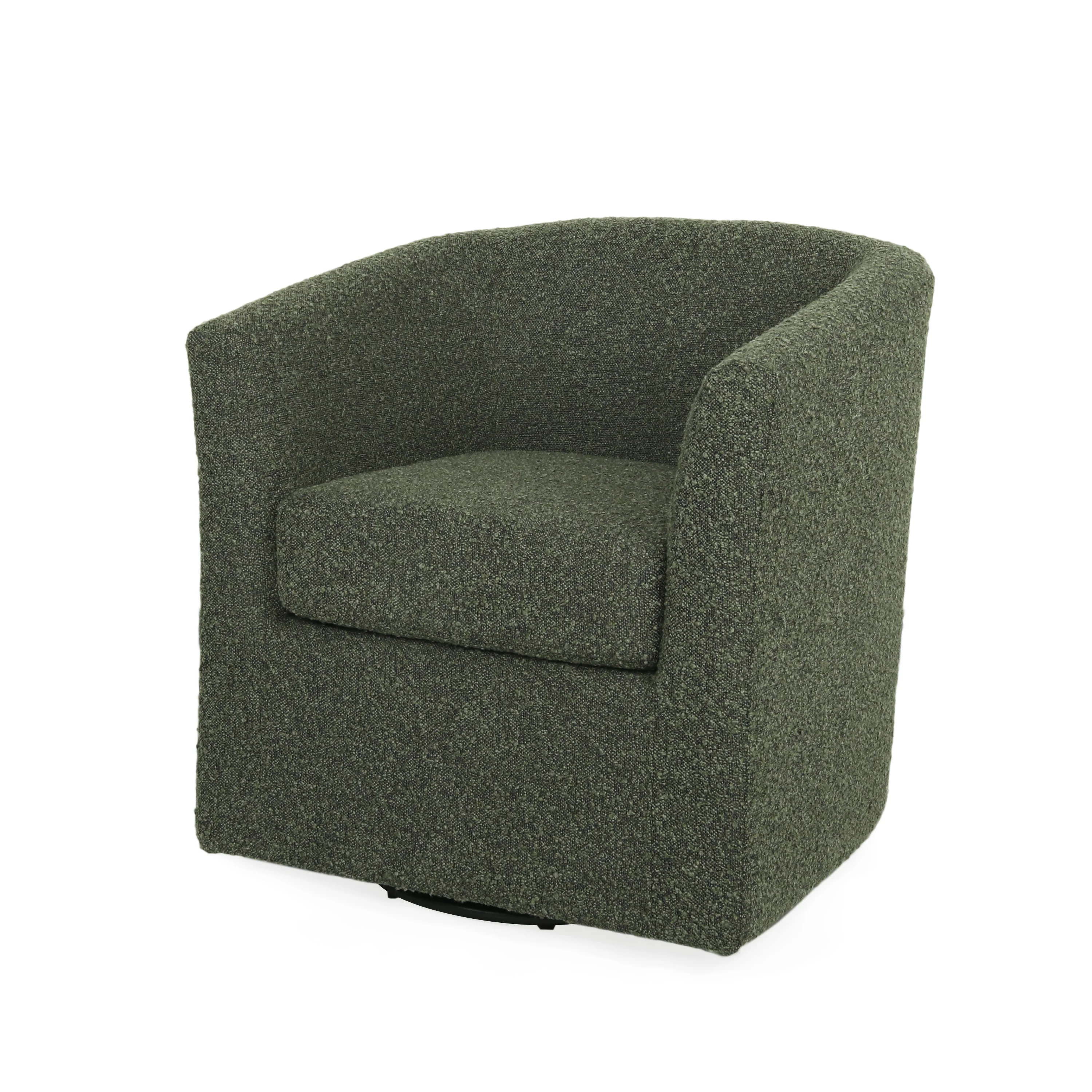 Jackson Contemporary Upholstered Swivel Club Chair - furnishings