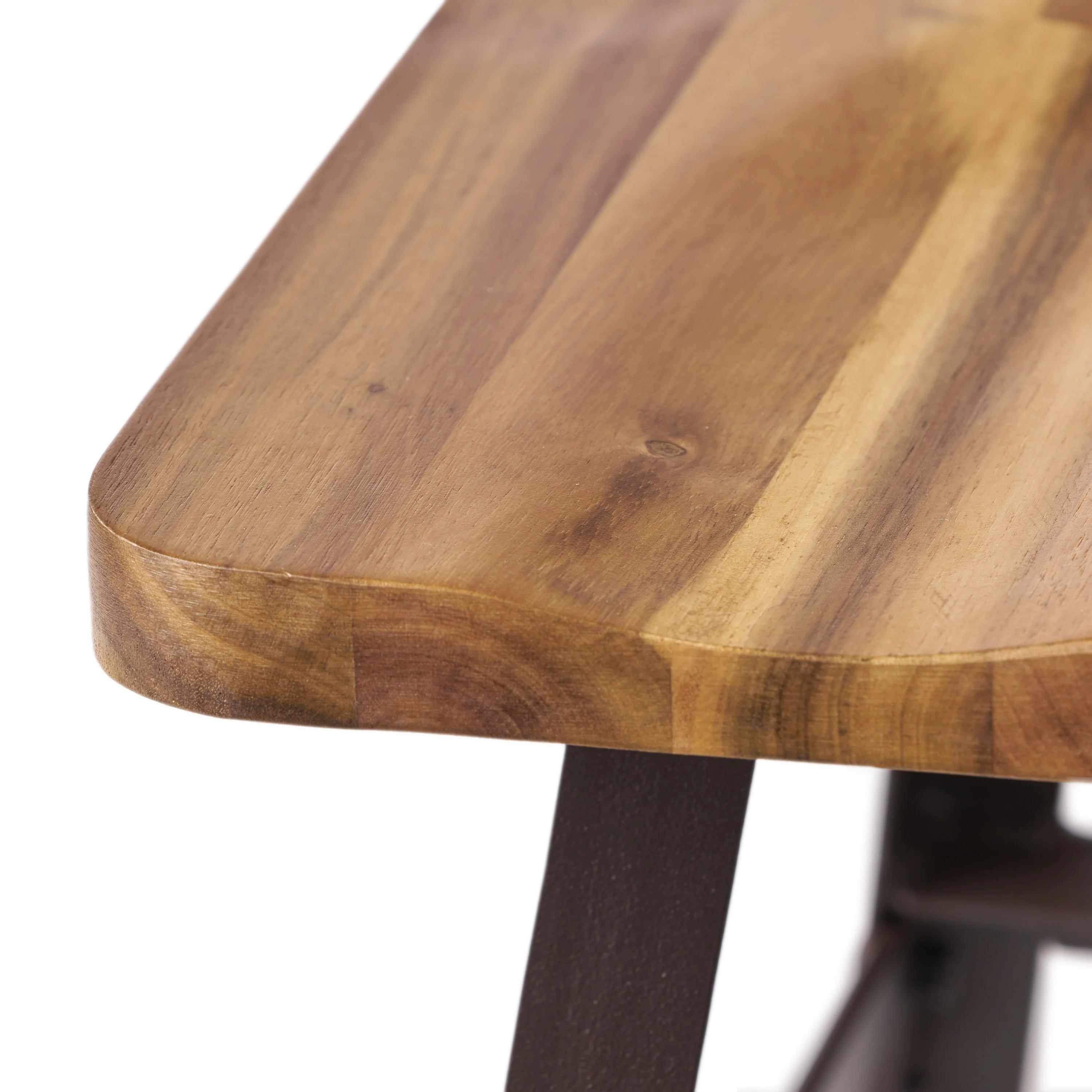 Lilinden Natural Stained Laminated Acacia 28-Inch Bar Chair (Set of 2) - furnishings