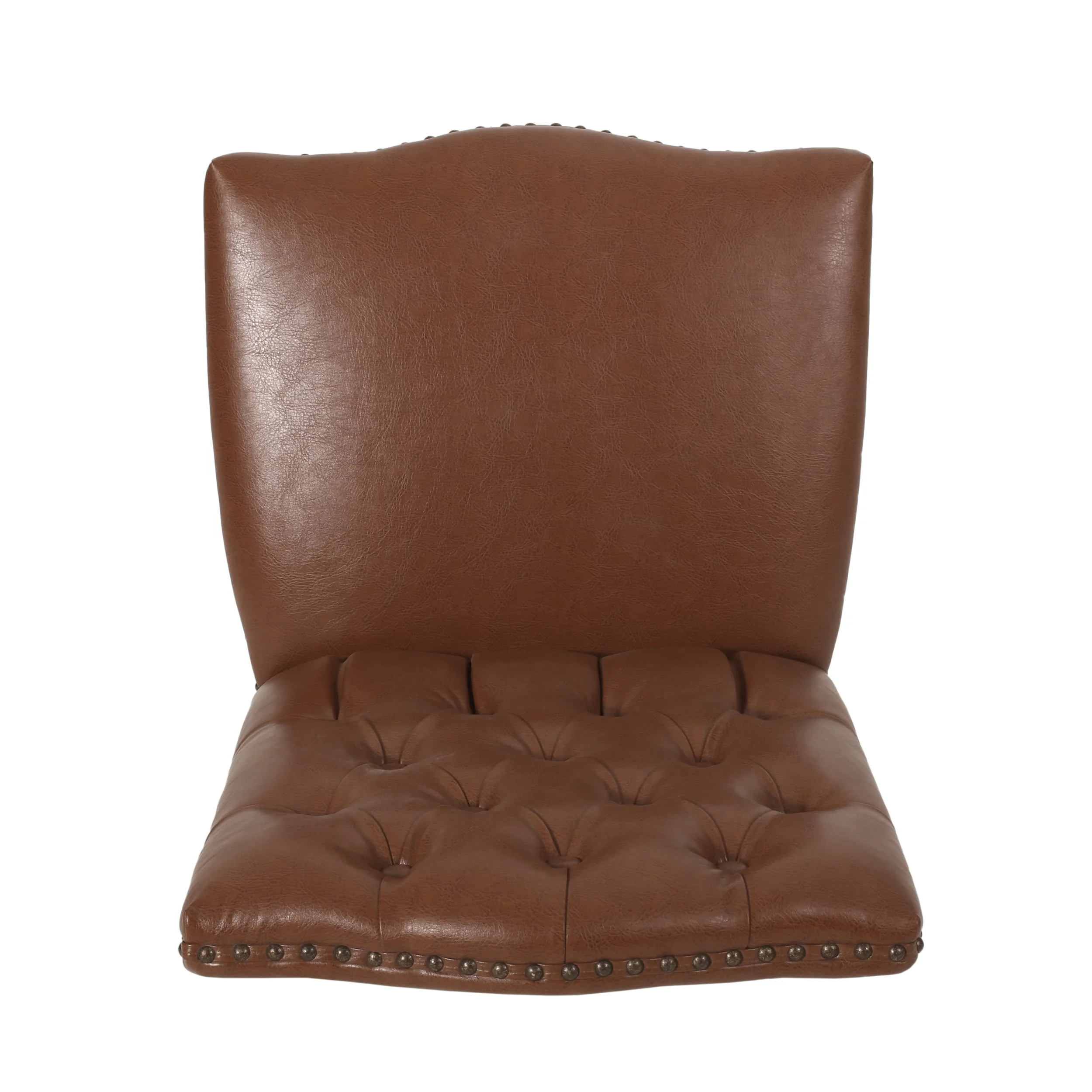 Cello Contemporary Faux Leather Dining Chairs, Set of 2 - furnishings