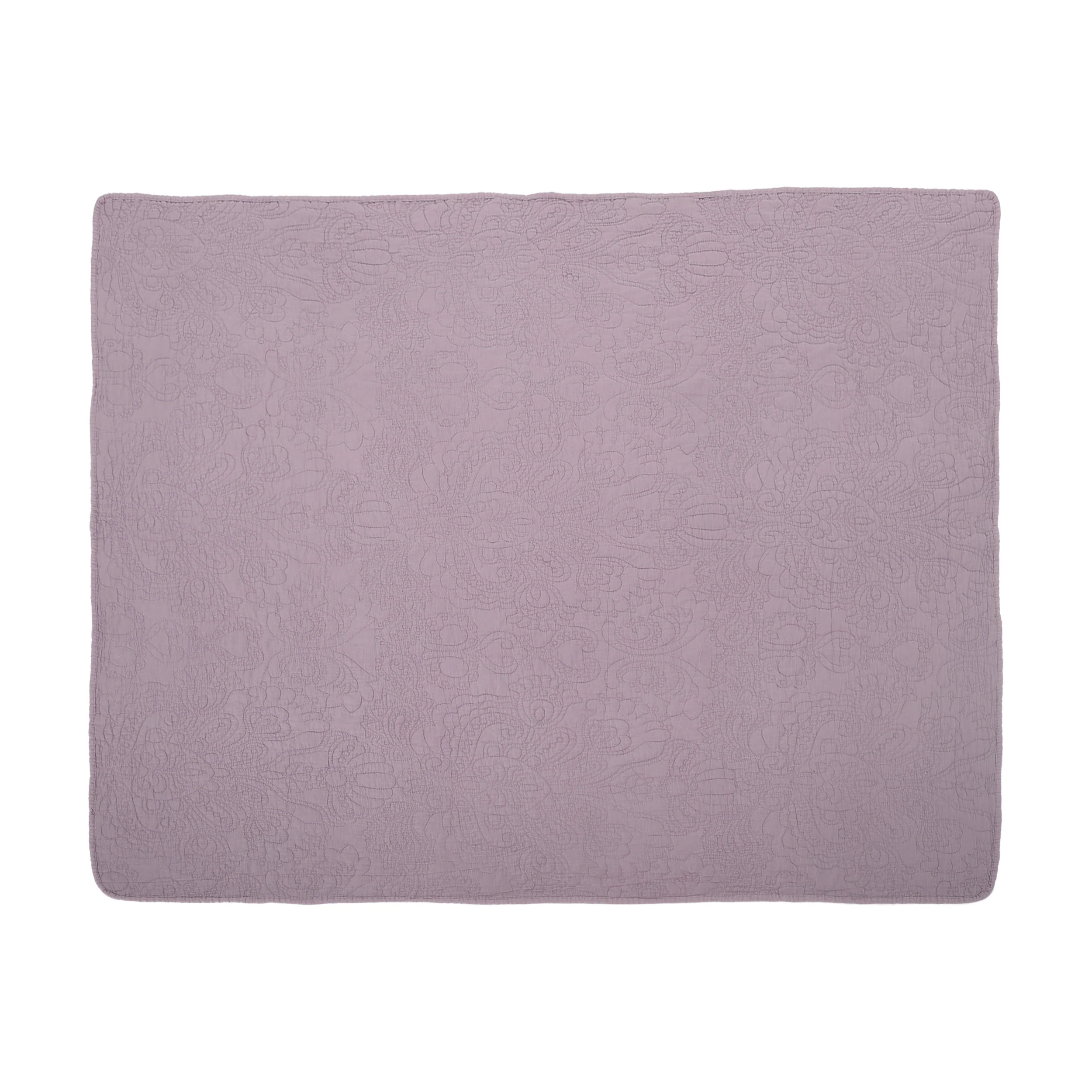Anasophia Embroidered Throw Blanket - furnishings