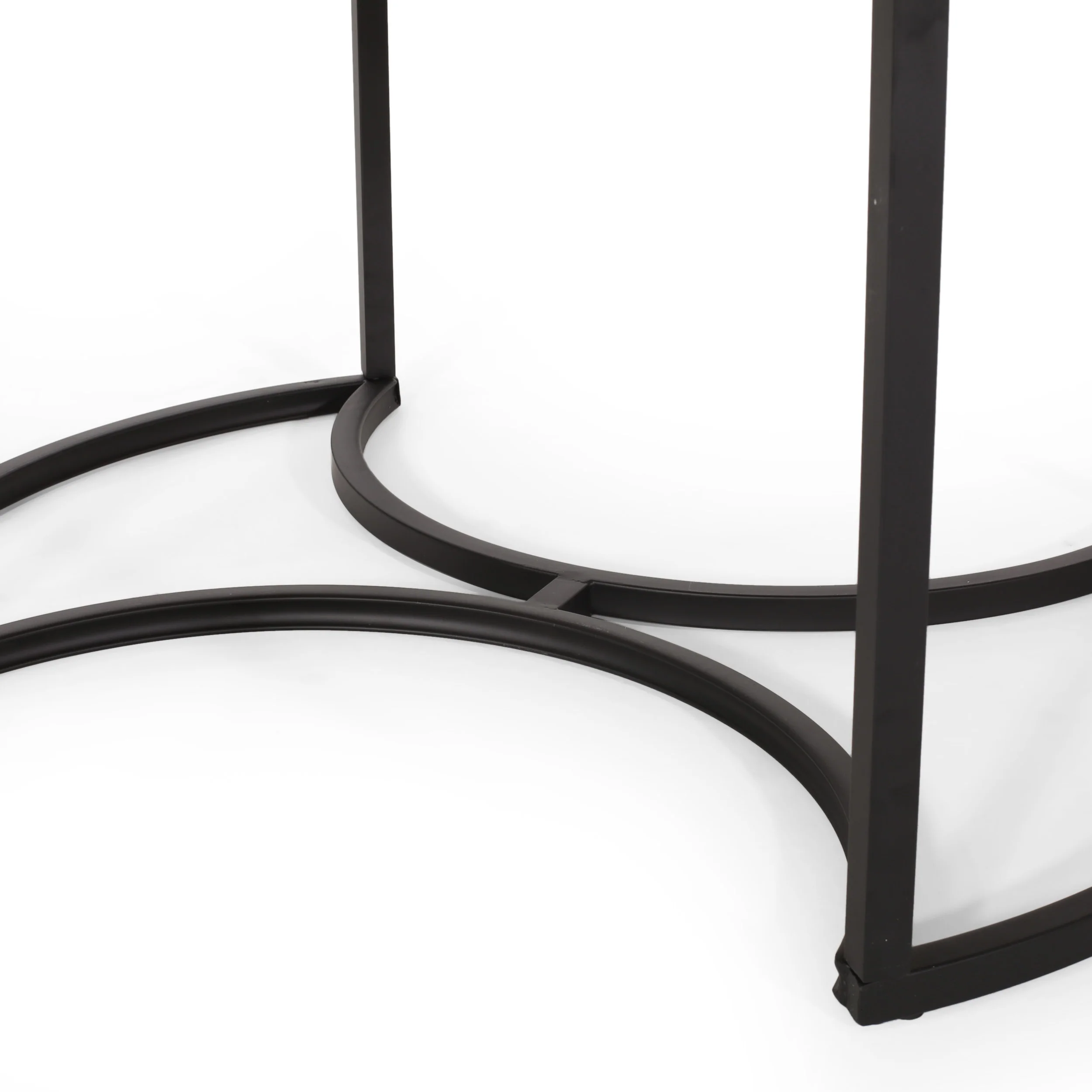 Pia Modern Industrial Coffee Table Set - furnishings