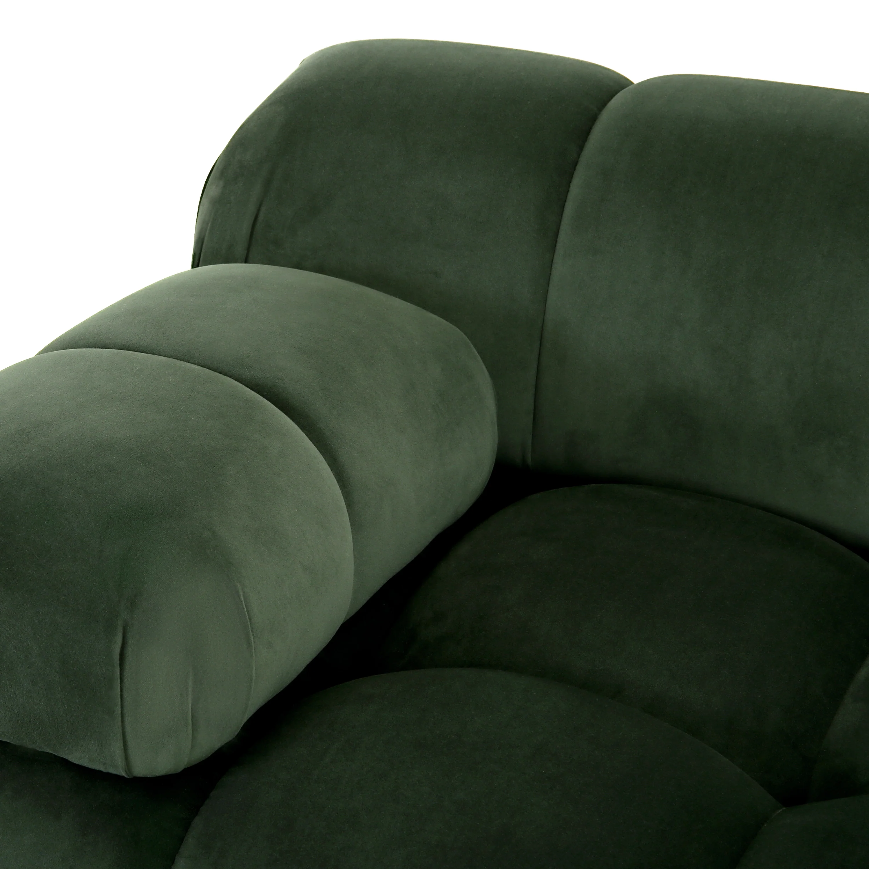 Kildare Velvet 3 Seater Modular Tufted Sofa - furnishings
