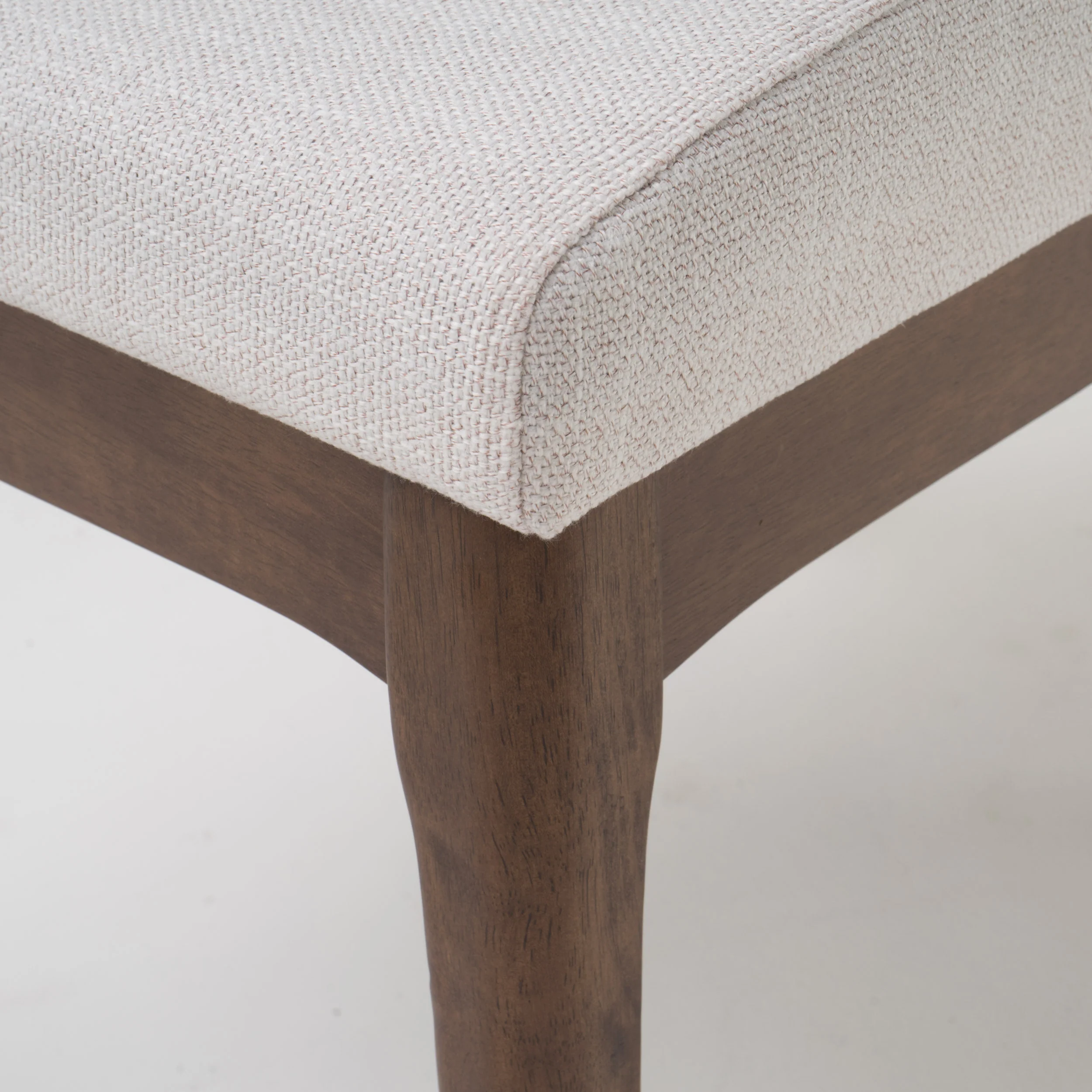 Katherine Mid Century Fabric & Wood Finish 5 Piece Dining Set - furnishings