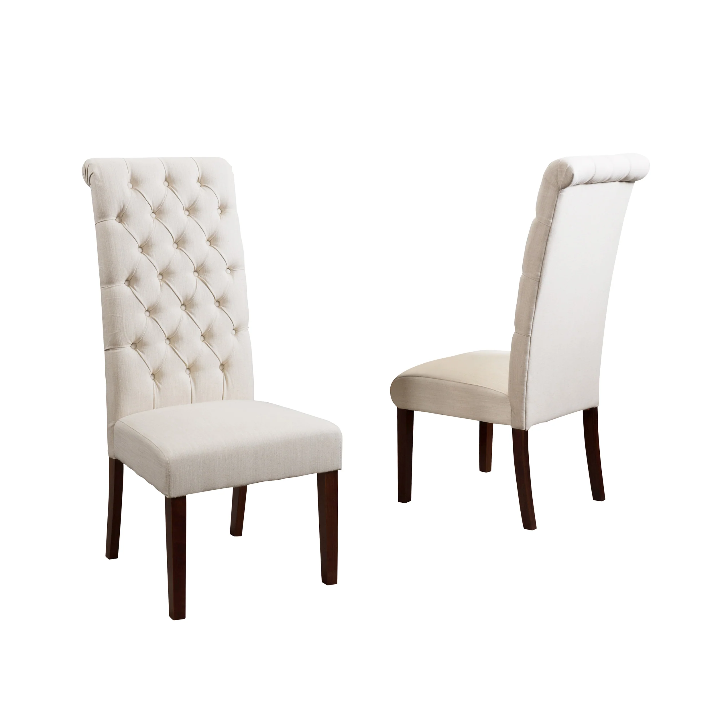 Cooper Tall Natural Fabric Dining Chair (Set of 2) - furnishings