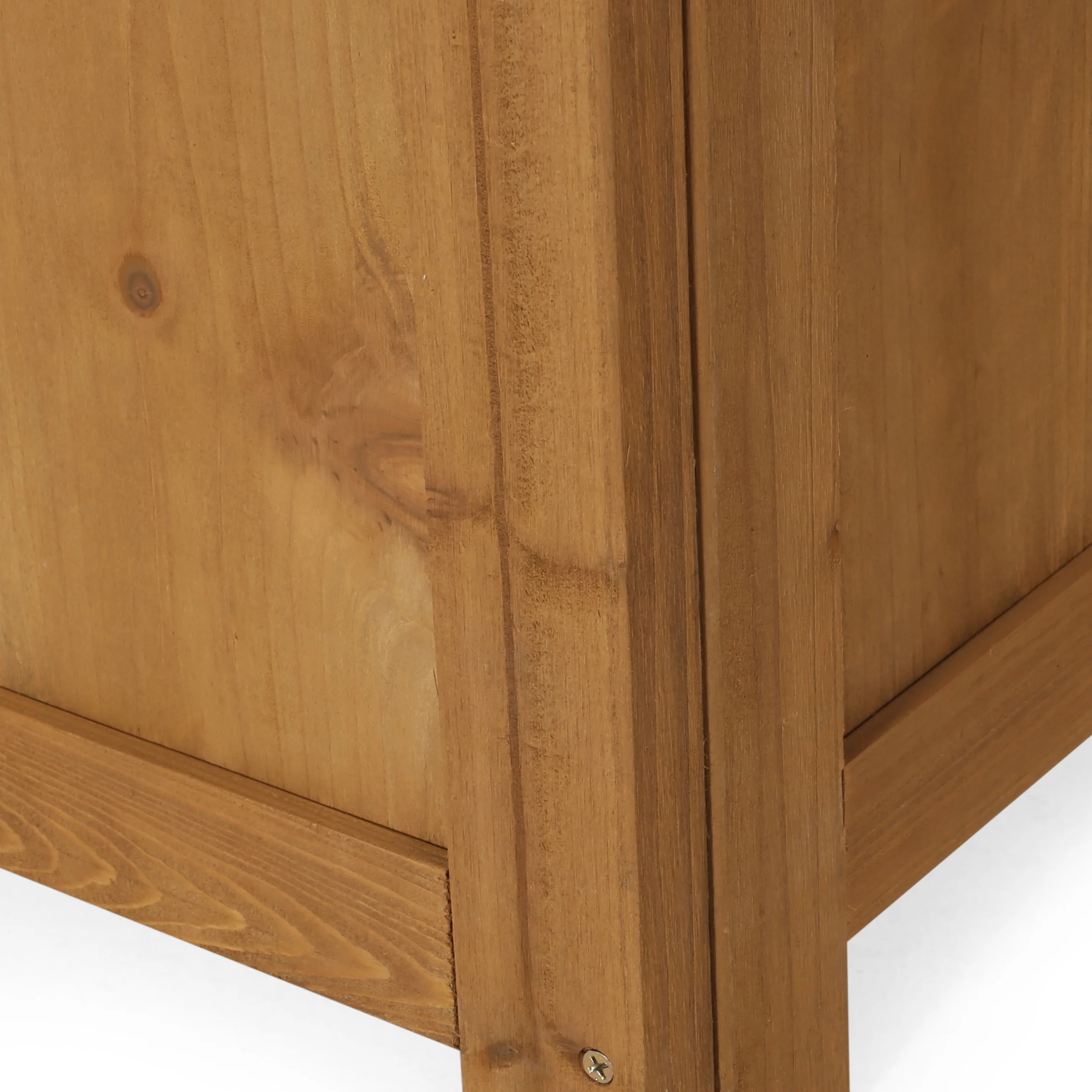 Skyline Outdoor Pine Wood Planter Bench - furnishings