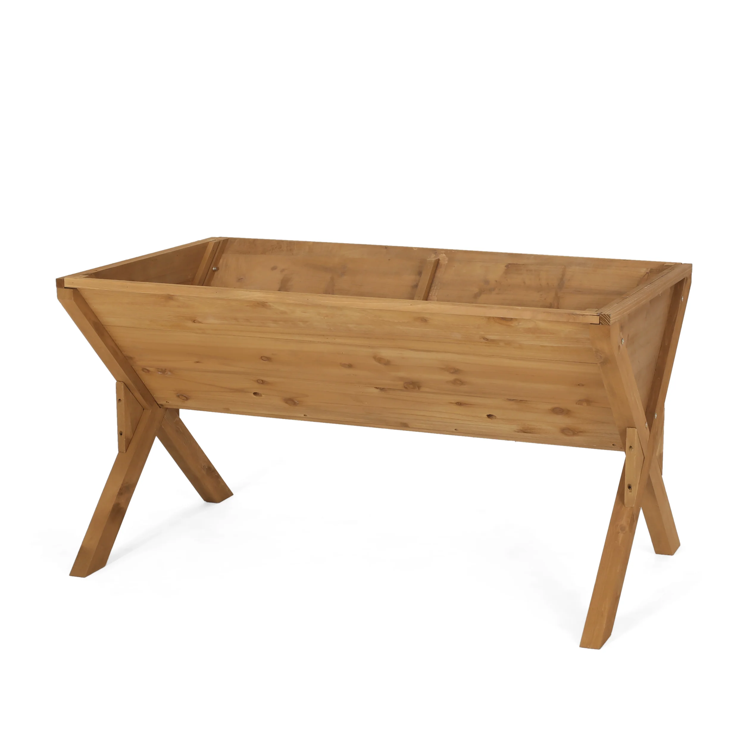 Thorsen Outdoor Firwood Plant Trough - furnishings