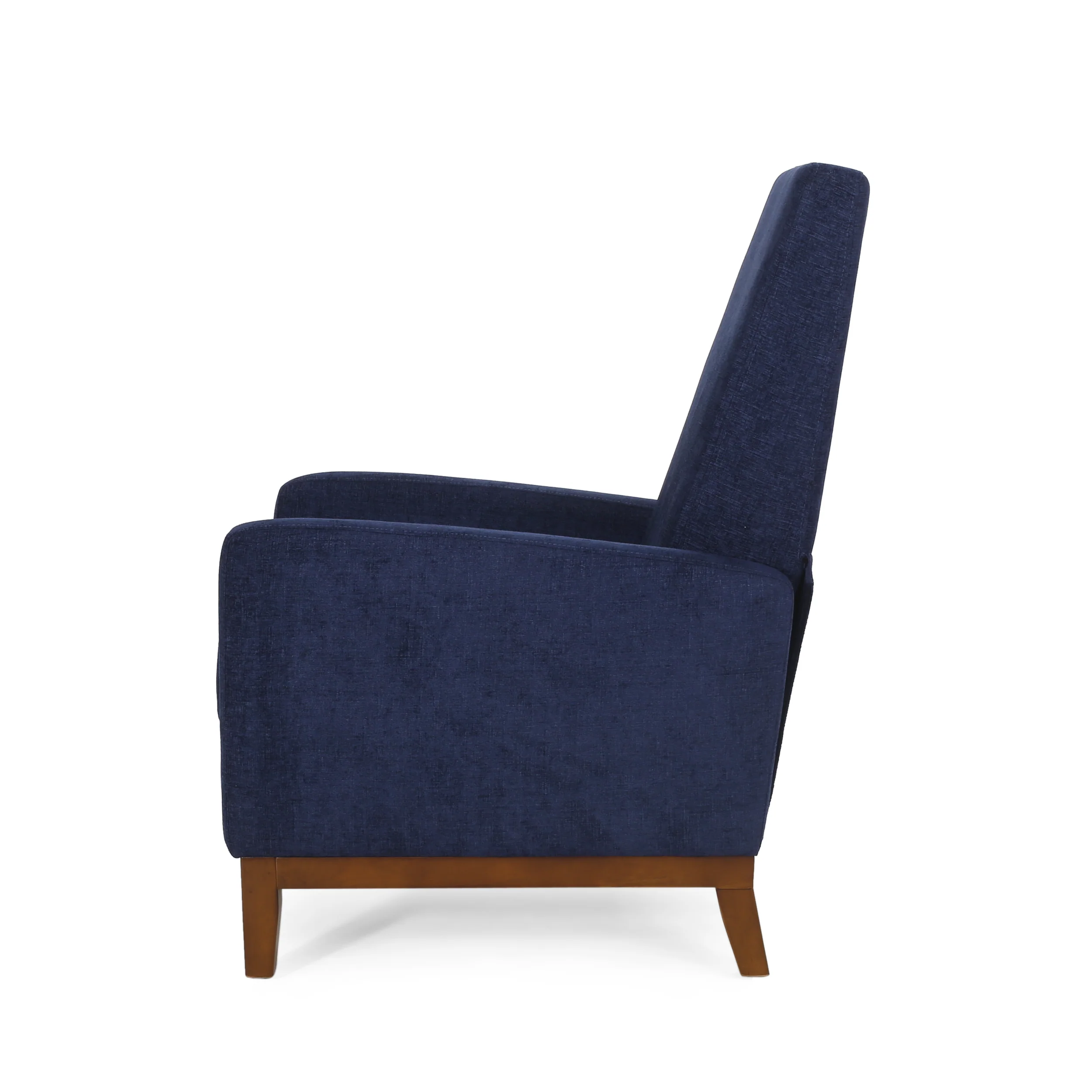 Plevna Contemporary Fabric Upholstered Pushback Recliner - furnishings