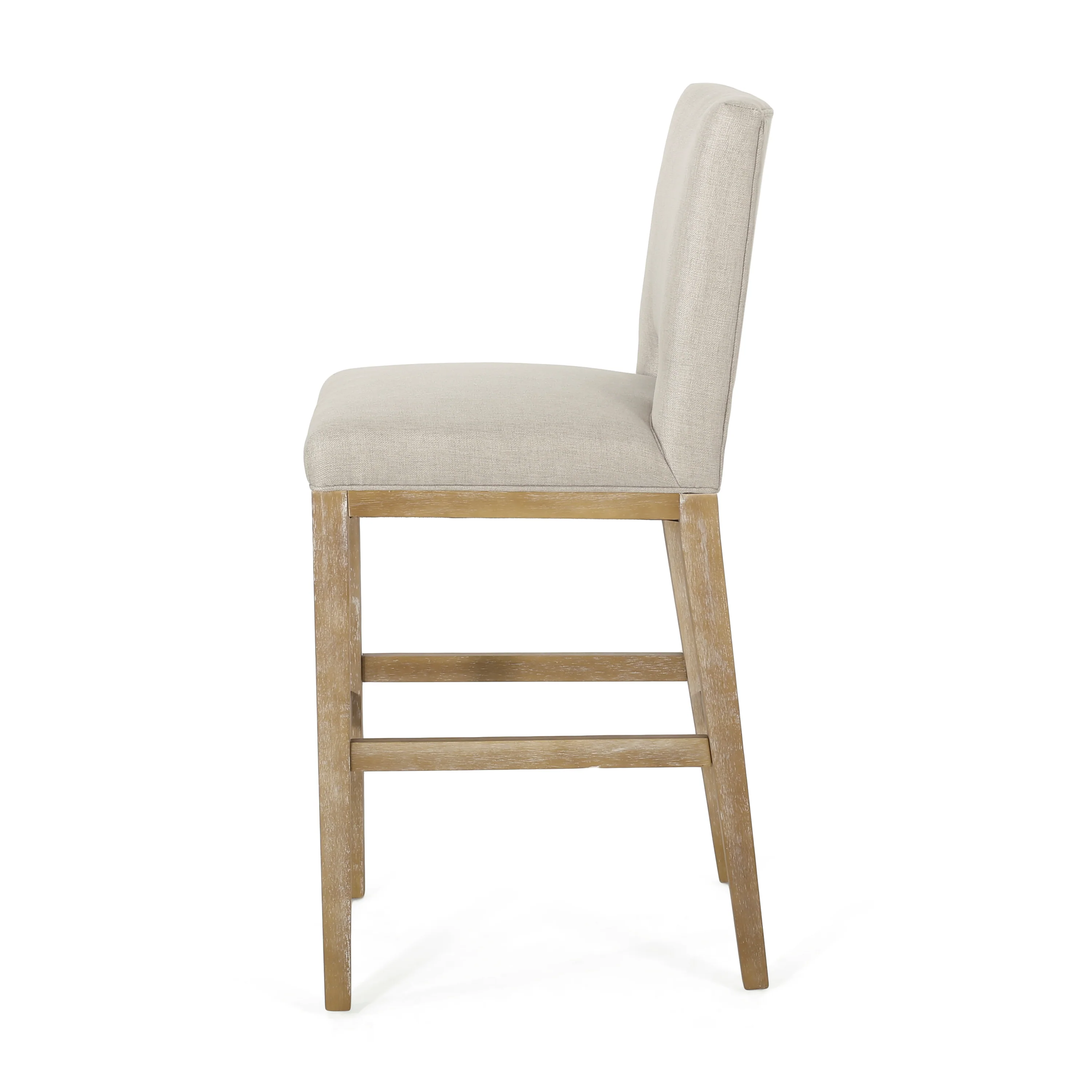 Kiara Contemporary Fabric Upholstered 31 Inch Barstools (Set of 2) - furnishings
