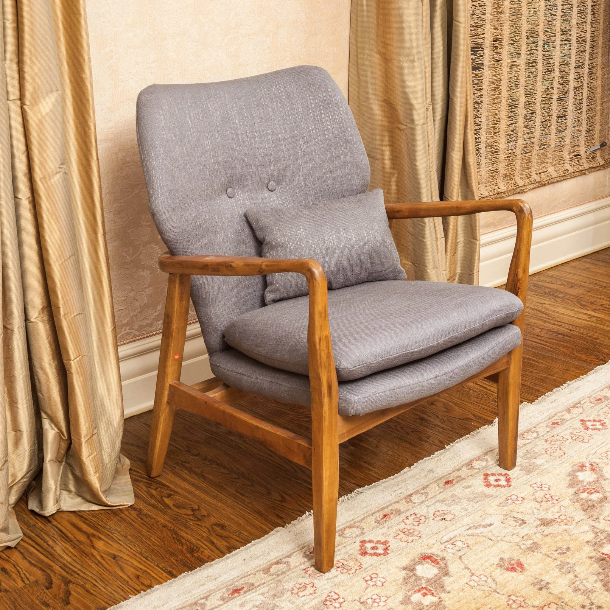 Ventura Mid Century Modern Armchair - furnishings