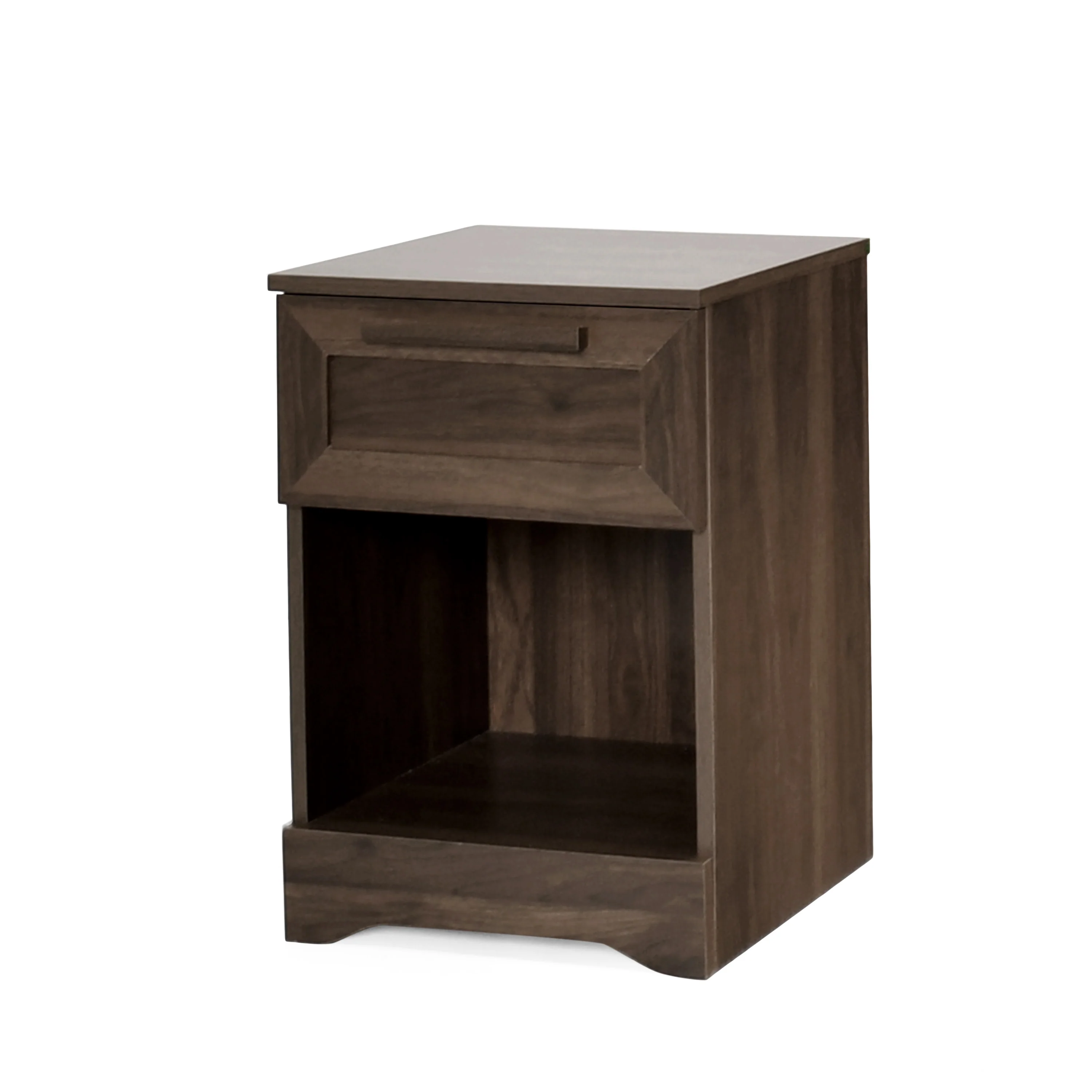 Broxon Rustic 1 Drawer Nightstand - furnishings
