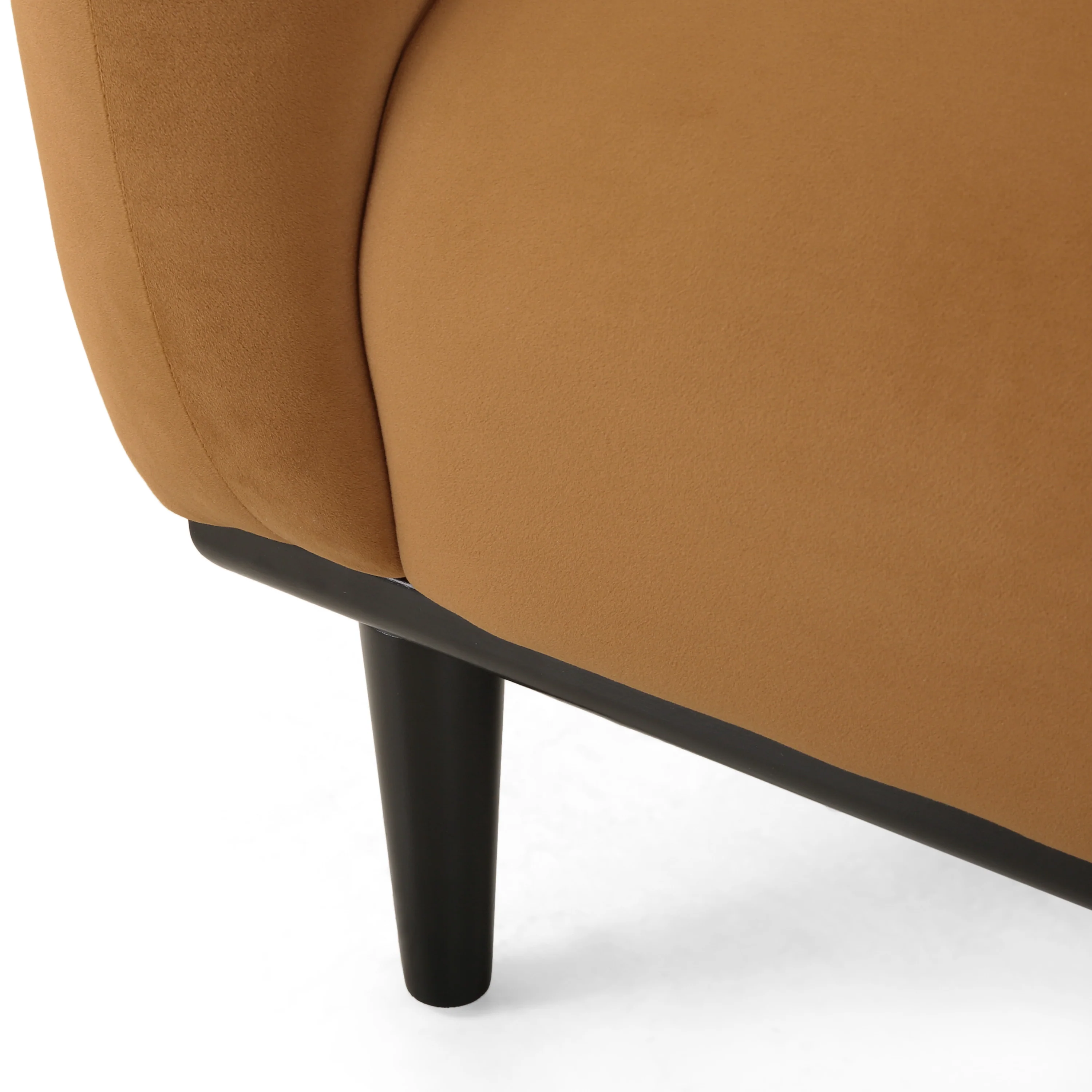 Sandee Contemporary Upholstered Loveseat - furnishings