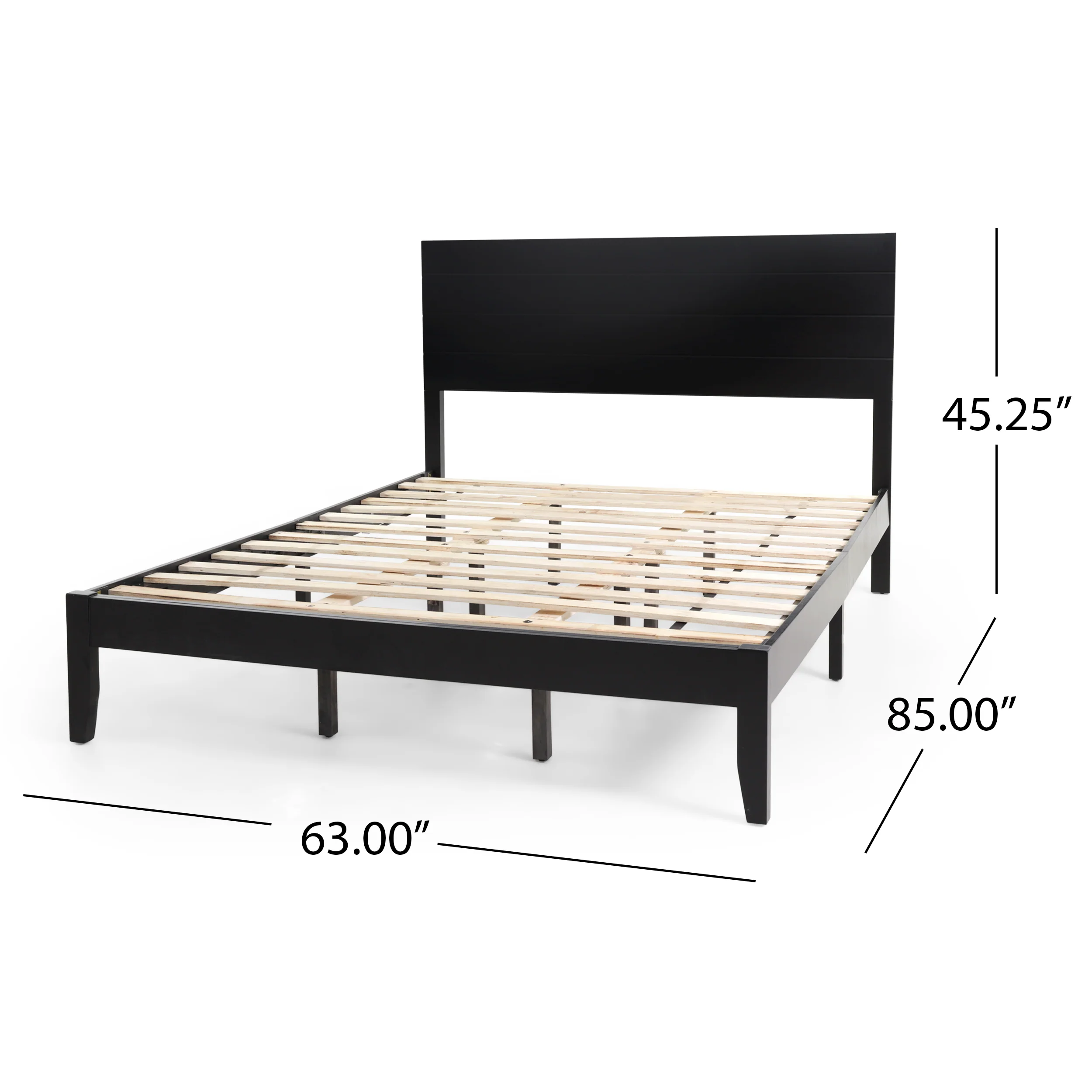 Apollo Queen Size Bed with Headboard - furnishings