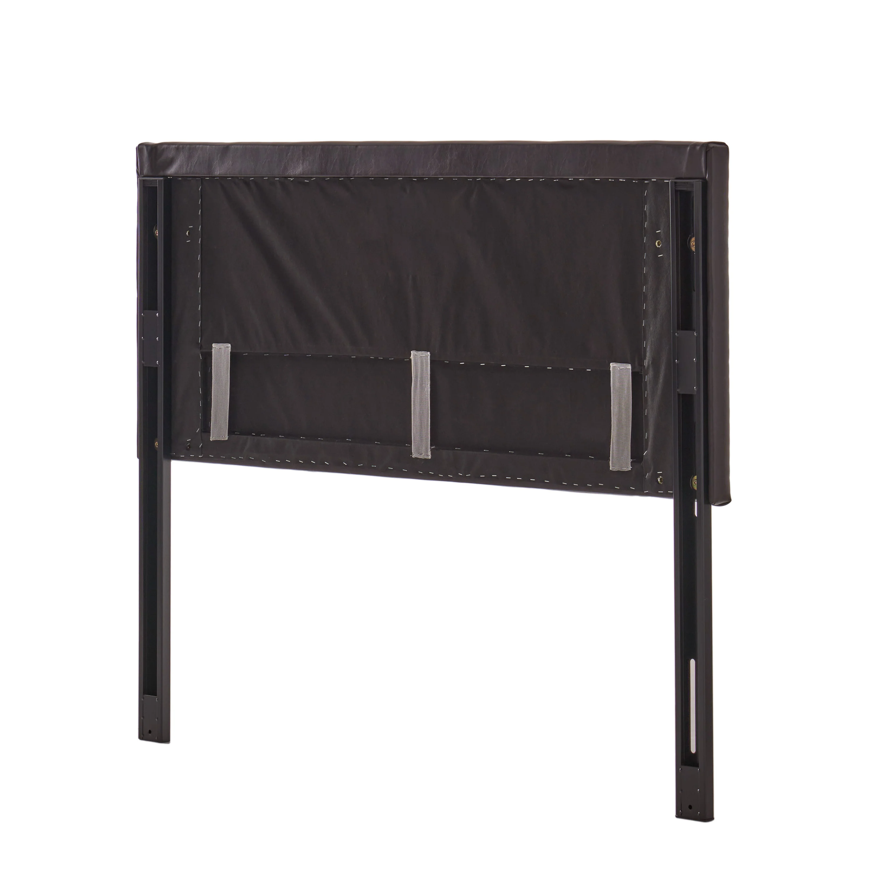 Alonzo Queen to Full Sized Brown Leather Headboard - furnishings
