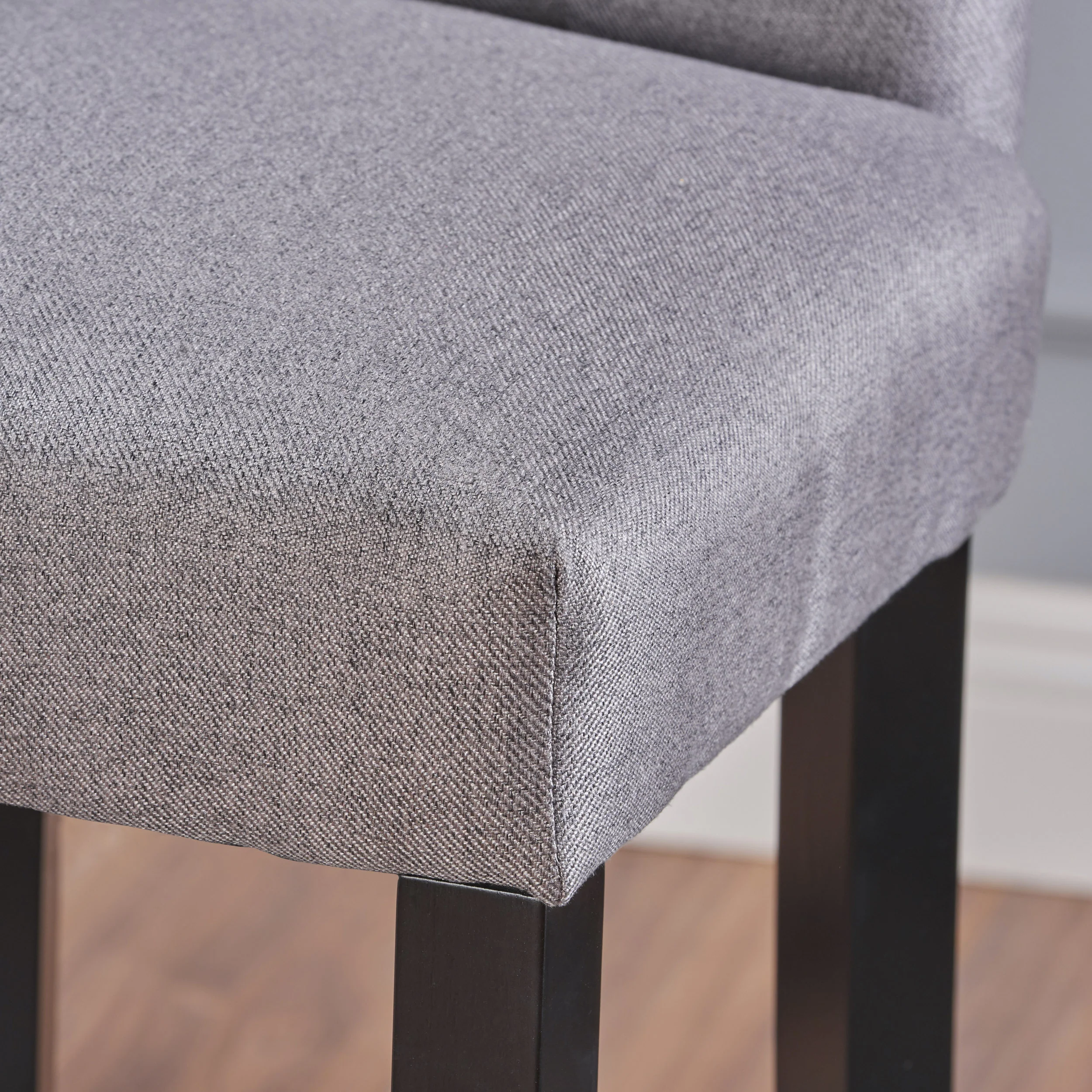 Padma 30-Inch Tufted Back Fabric Barstools (Set of 2) - furnishings