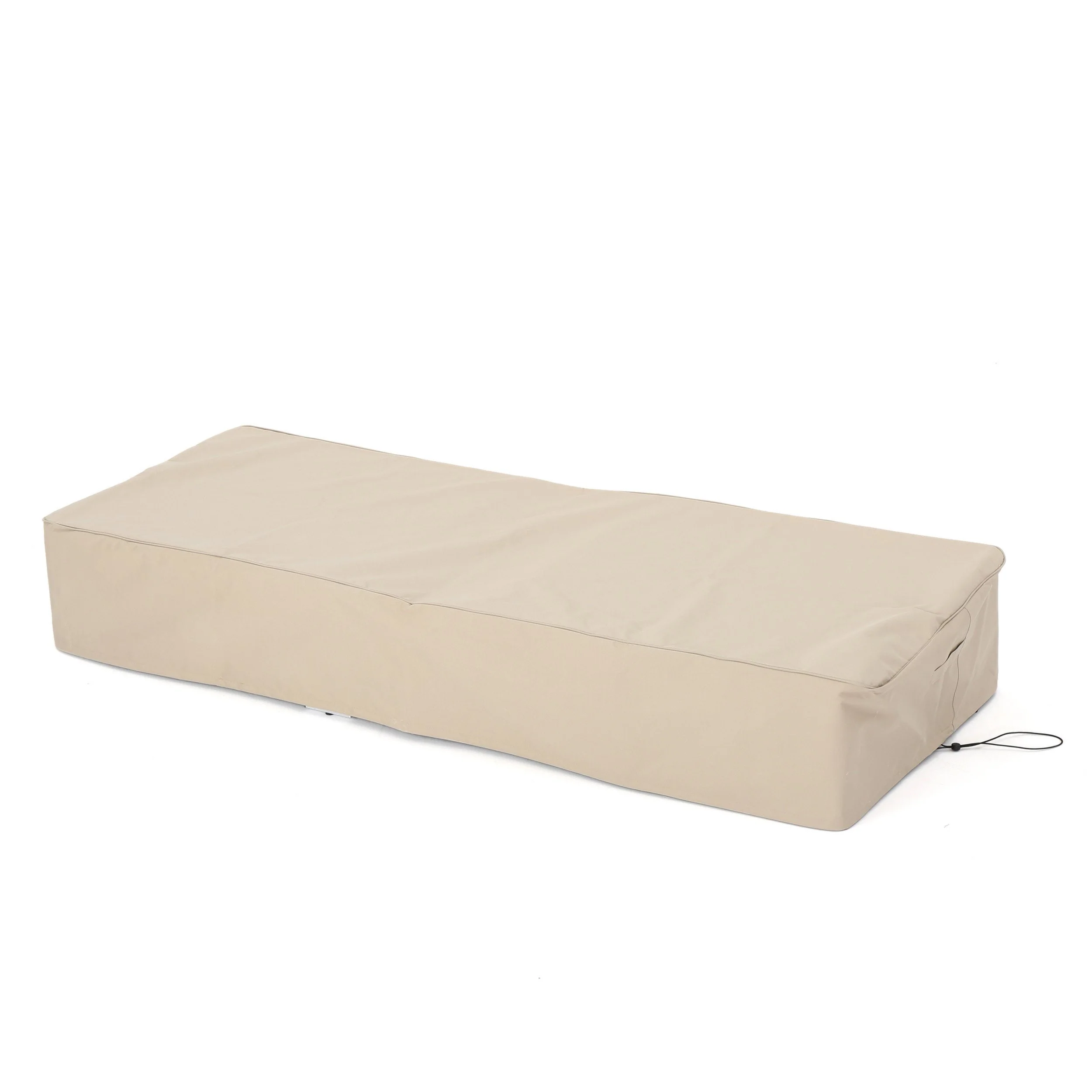 Solana Outdoor Beige Waterproof Fabric Lounge Set Cover - furnishings