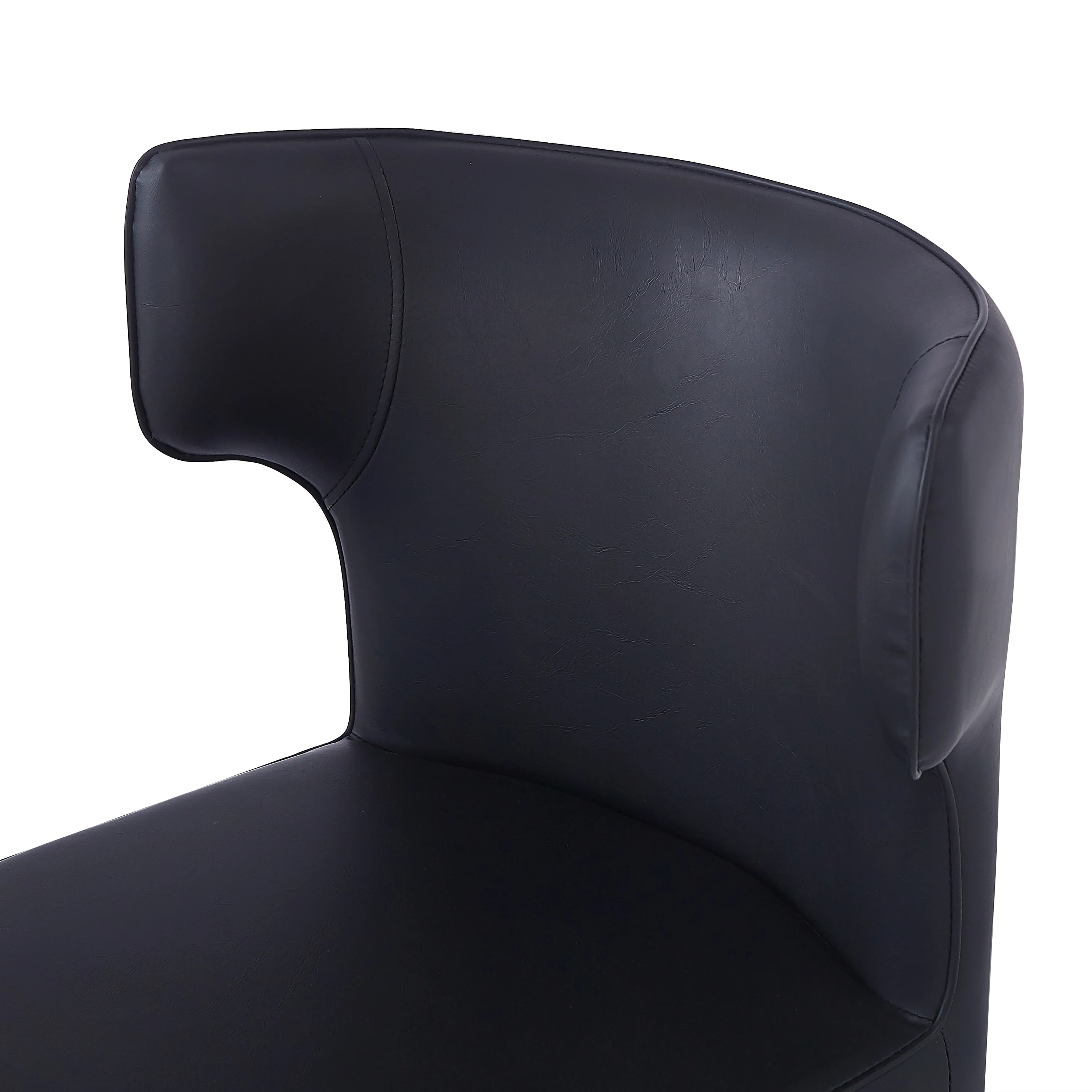 Kilburn Modern Upholstered Cushioned PU Leather Counter Stool with Footrest - furnishings