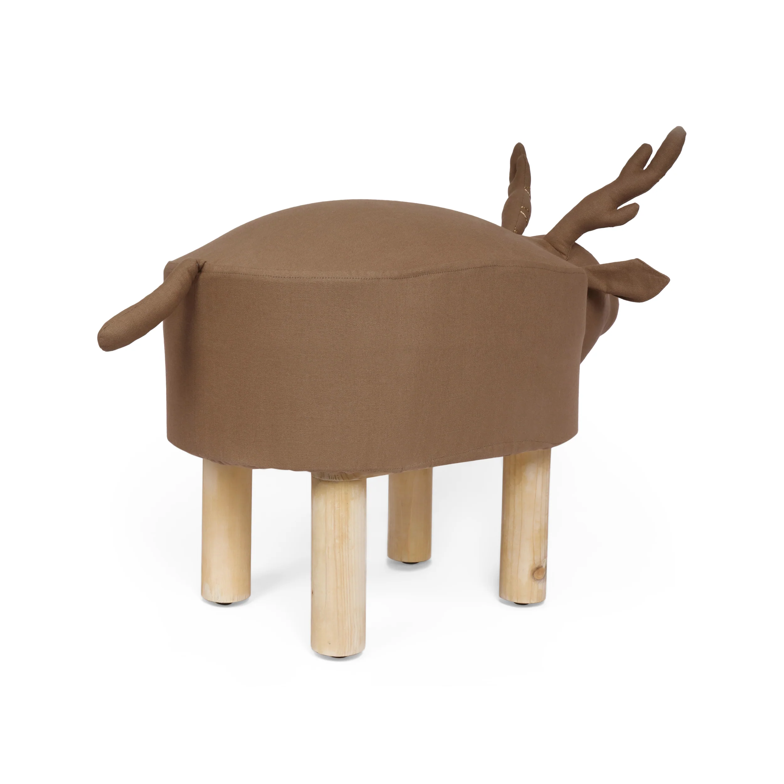 Azelya Contemporary Kids Deer Ottoman - furnishings