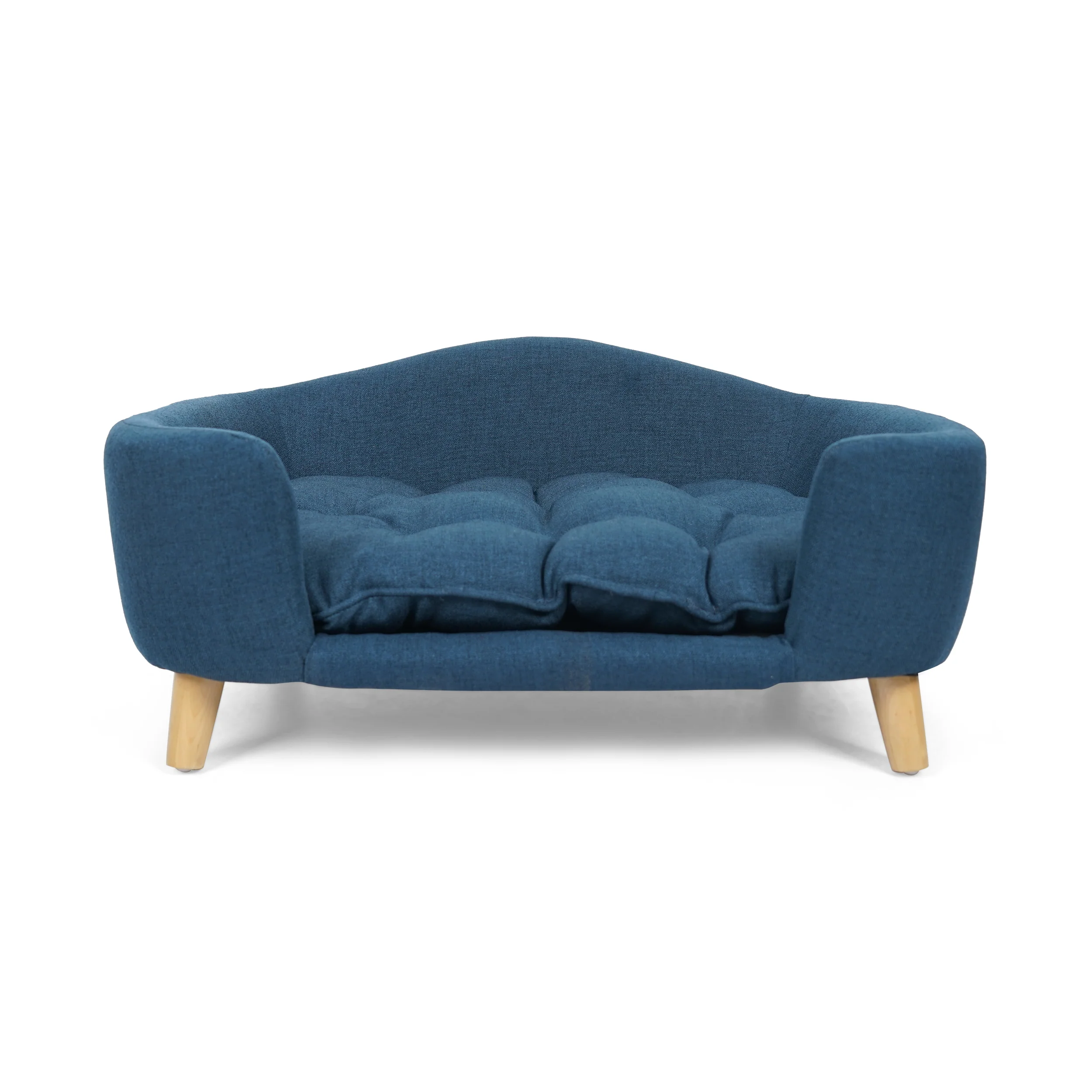 Samuel Mid Century Small Plush Pet Bed - furnishings