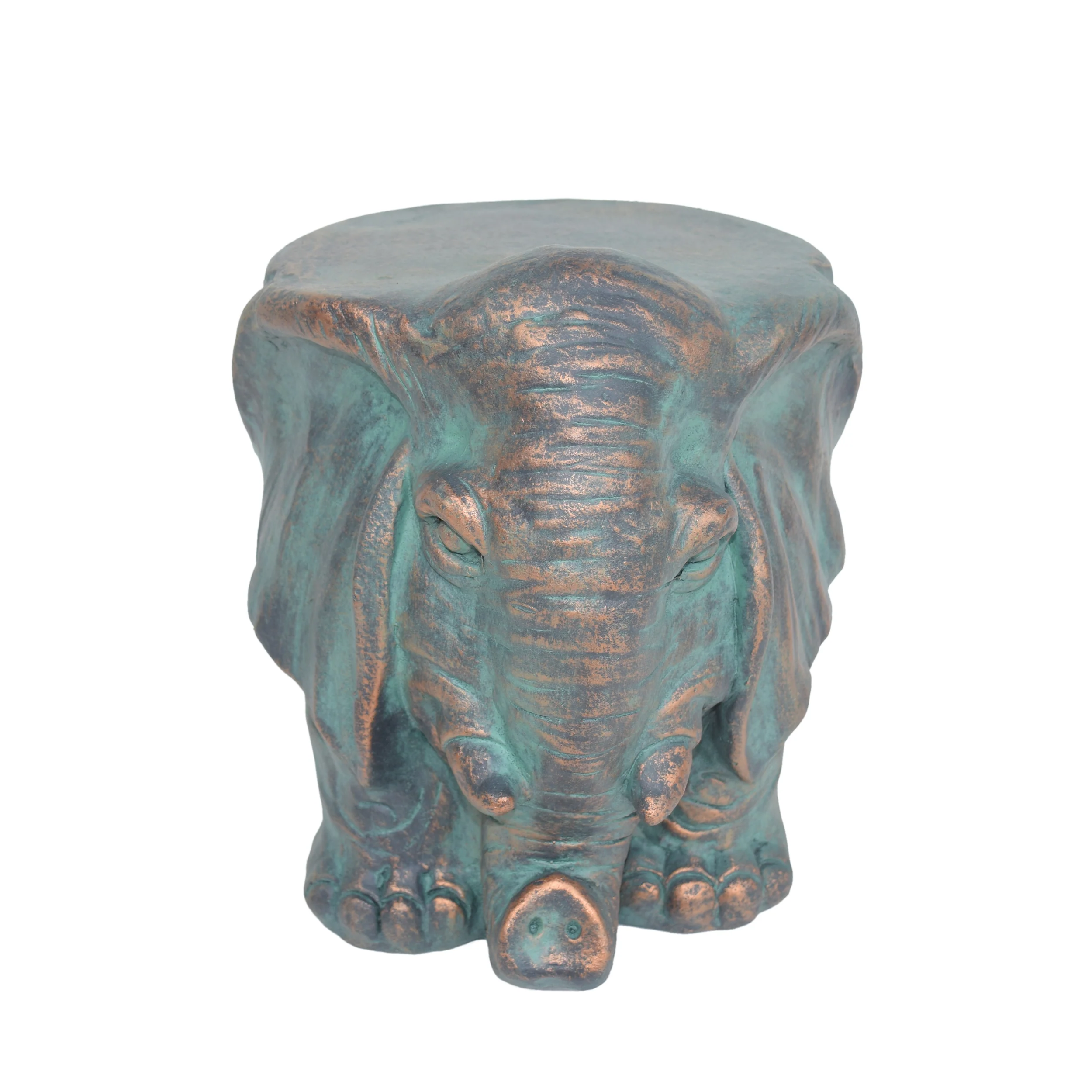 Salome Elephant Garden Stool - furnishings