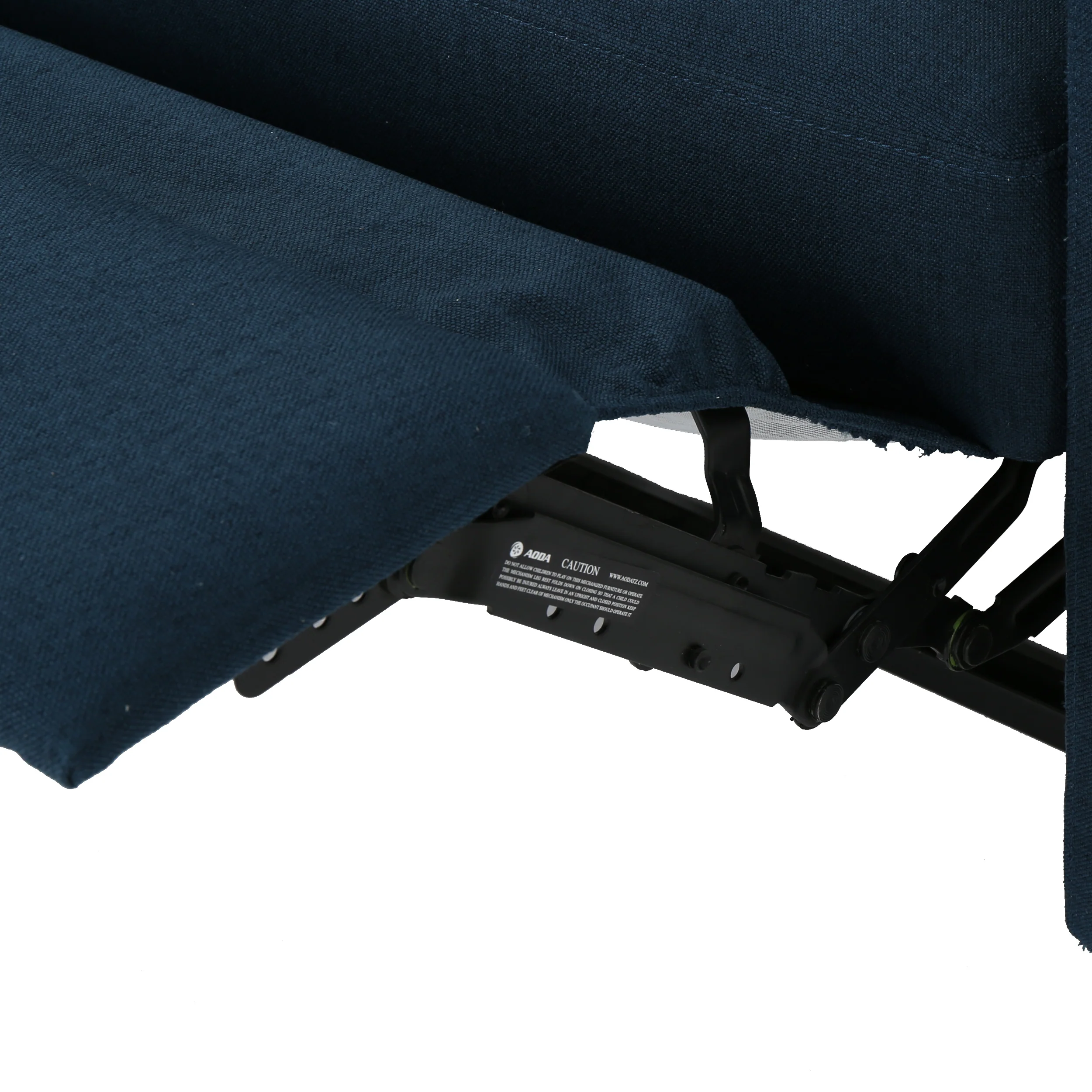 Hana Plush Cushion Tufted Back Fabric Loveseat Recliner - furnishings
