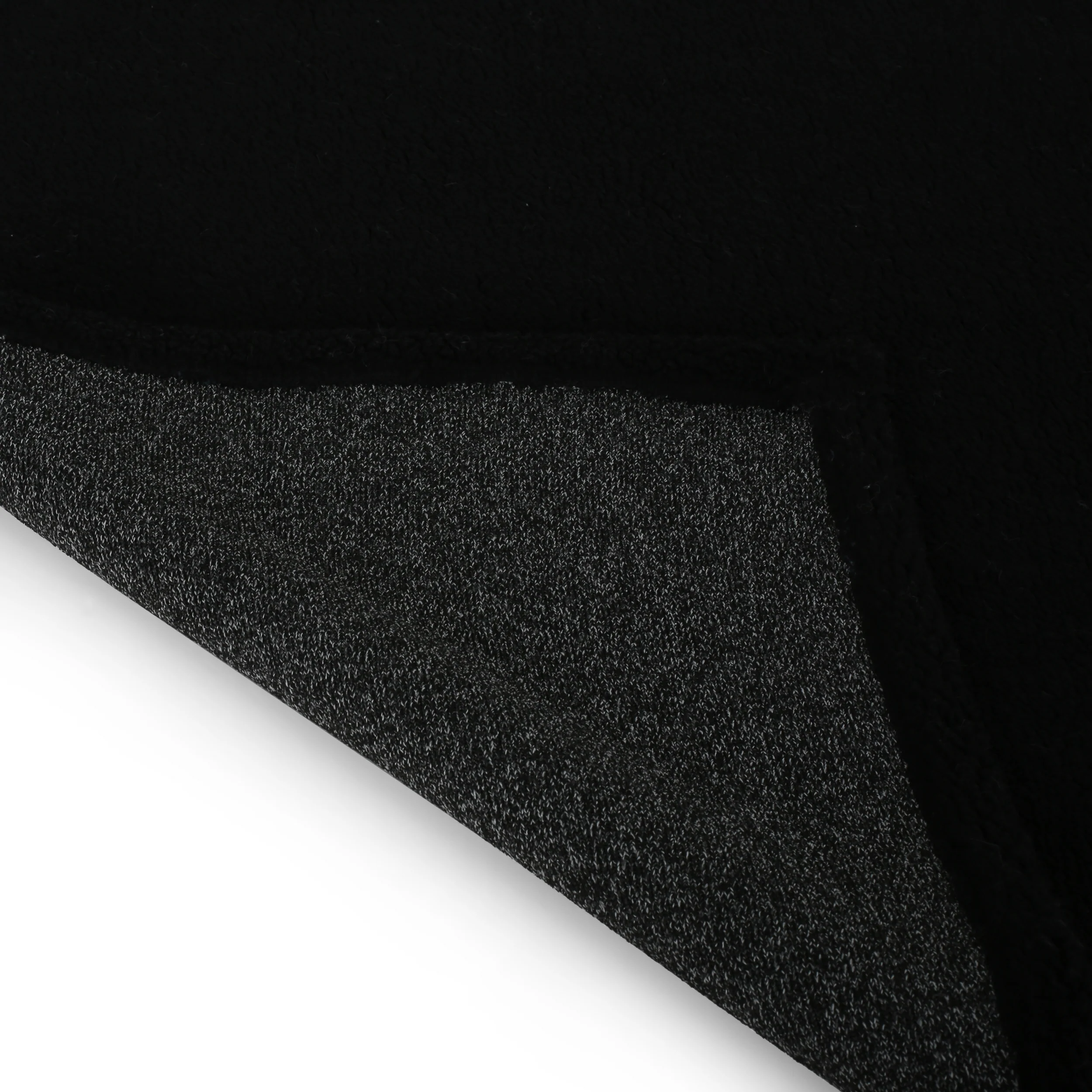 Fern Modern Yarn Throw Blanket, Black - furnishings