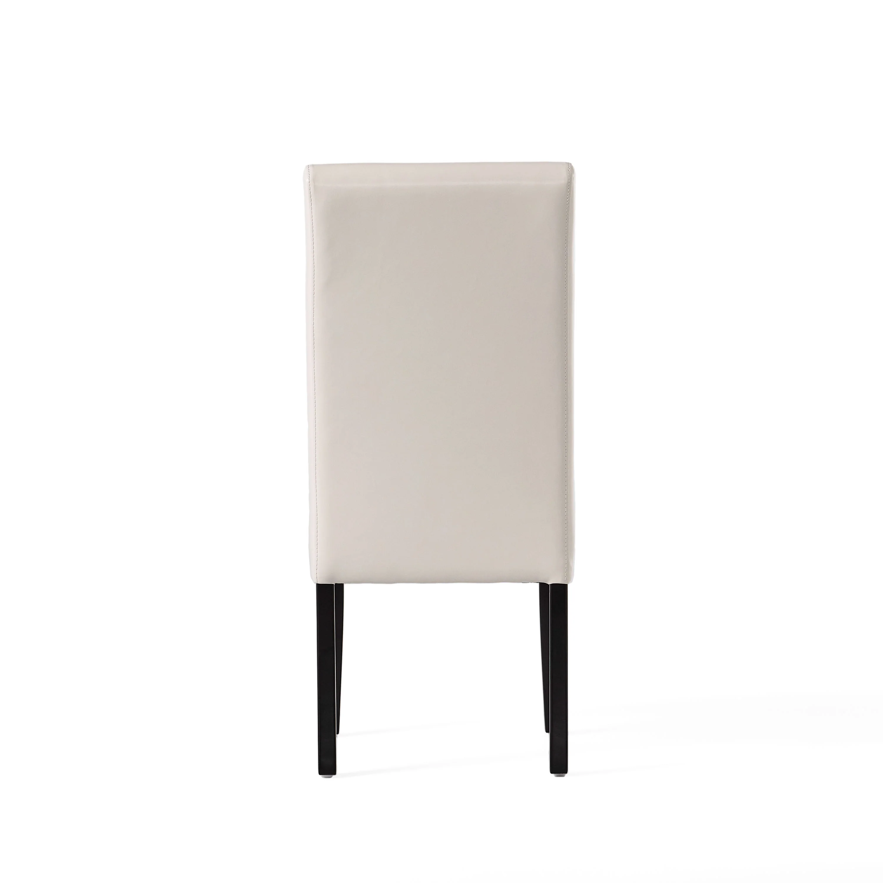 Percival T-Stitch Bonded Leather Dining Chairs (Set of 2) - furnishings