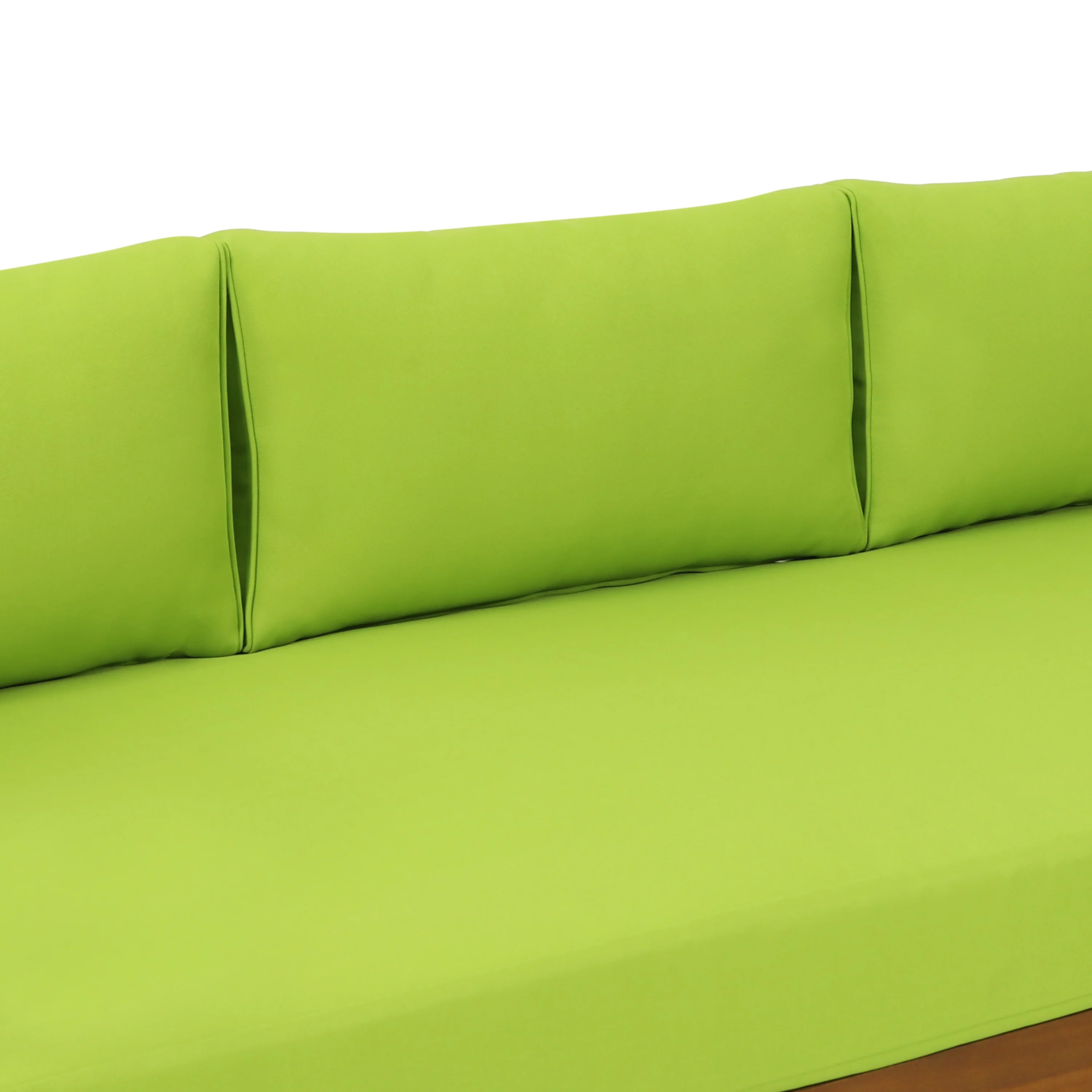 Bordeaux Outdoor 3 Seater Acacia Wood Daybed - furnishings