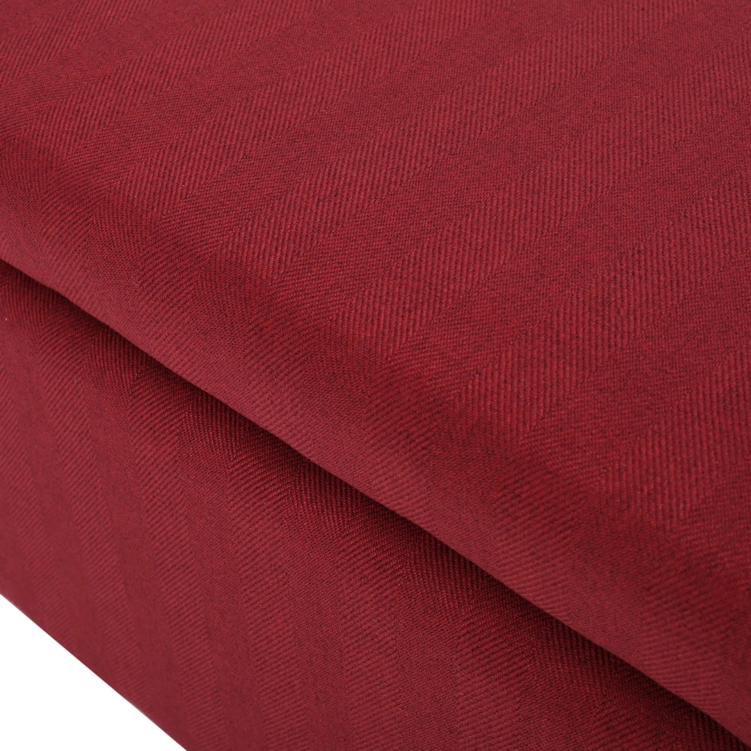 Brianna Rectangle Fabric Storage Ottoman Bench - furnishings