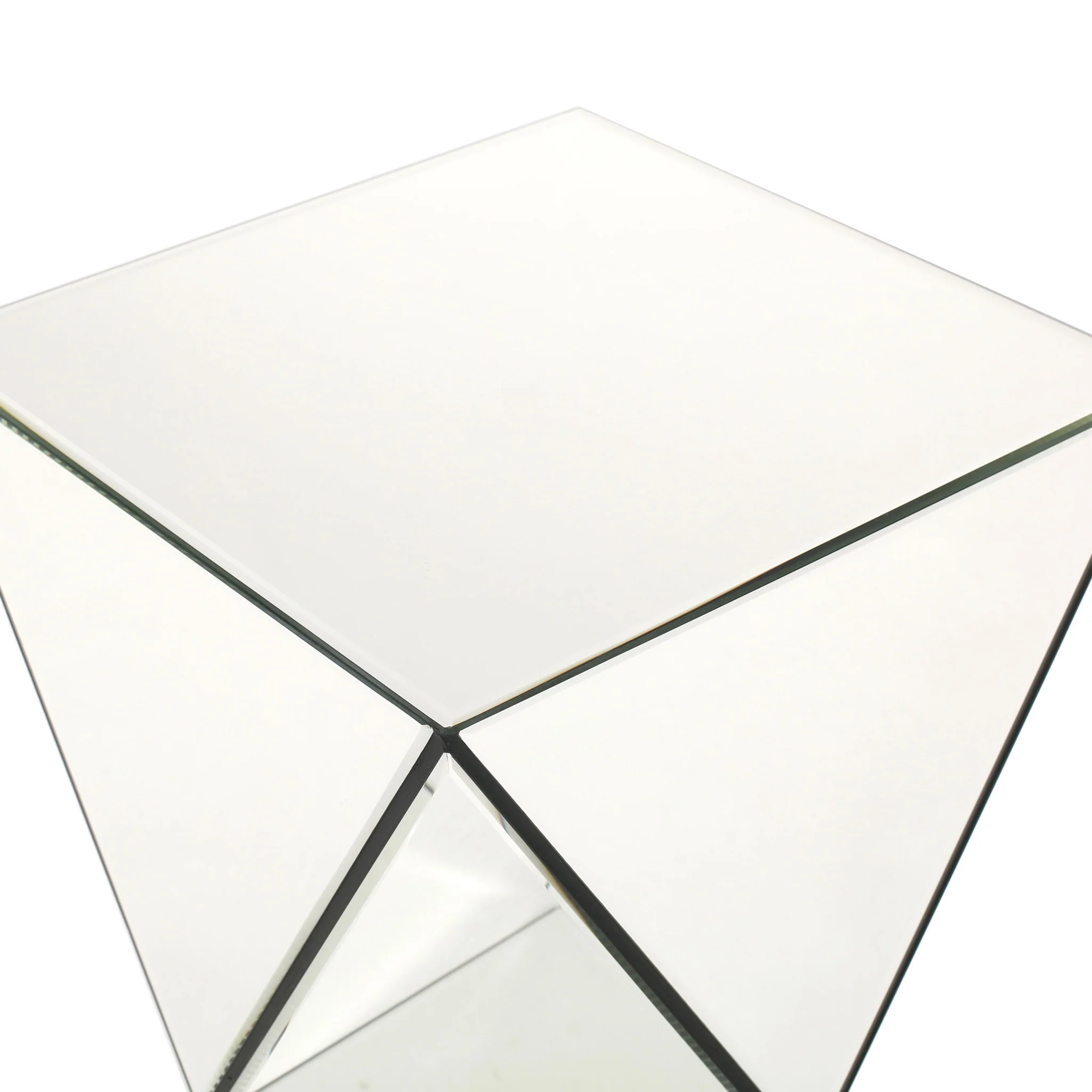 Aedon Mirrored Side Table - furnishings