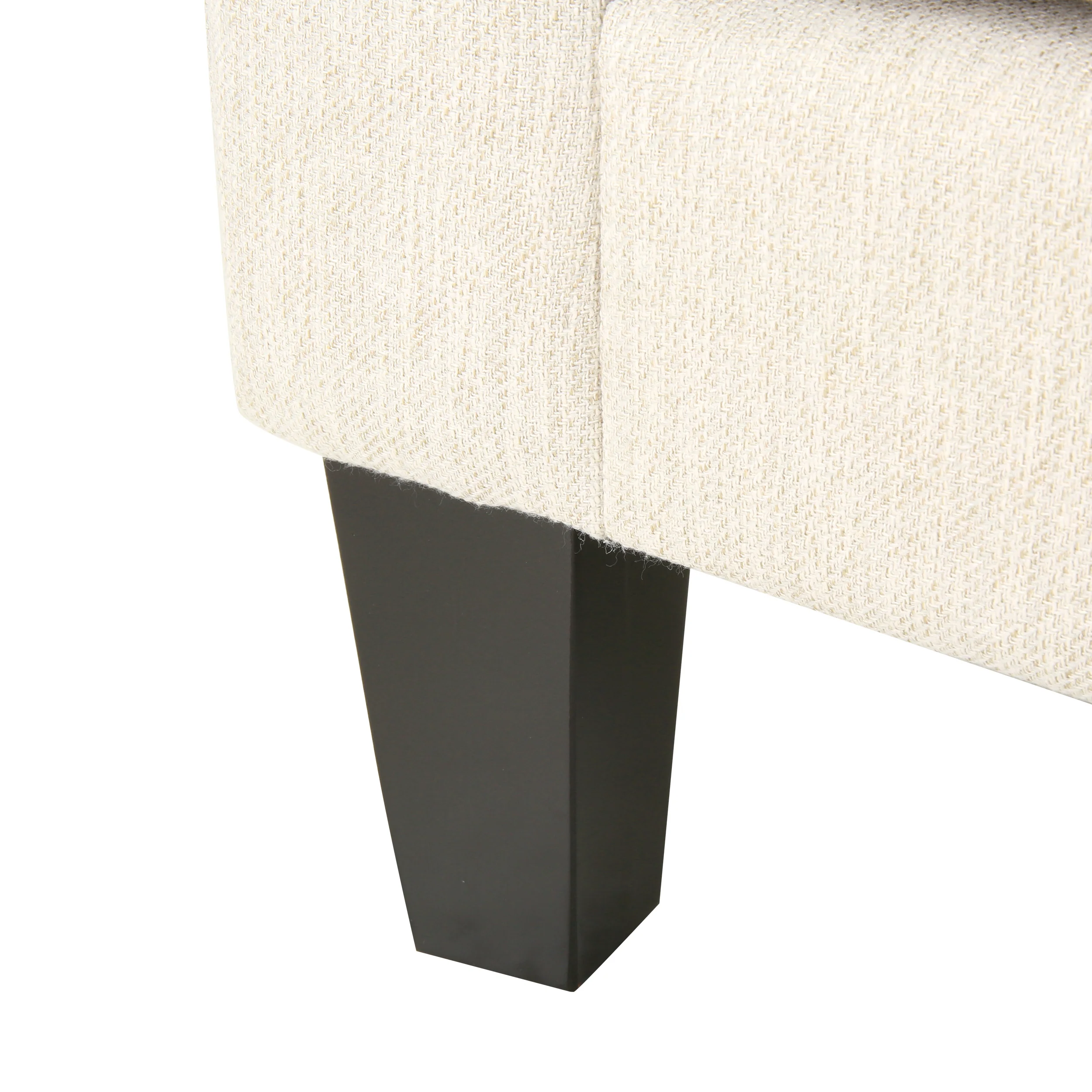 Ilaan Contemporary 4 Seater Fabric Sofa with Accent Pillows - furnishings