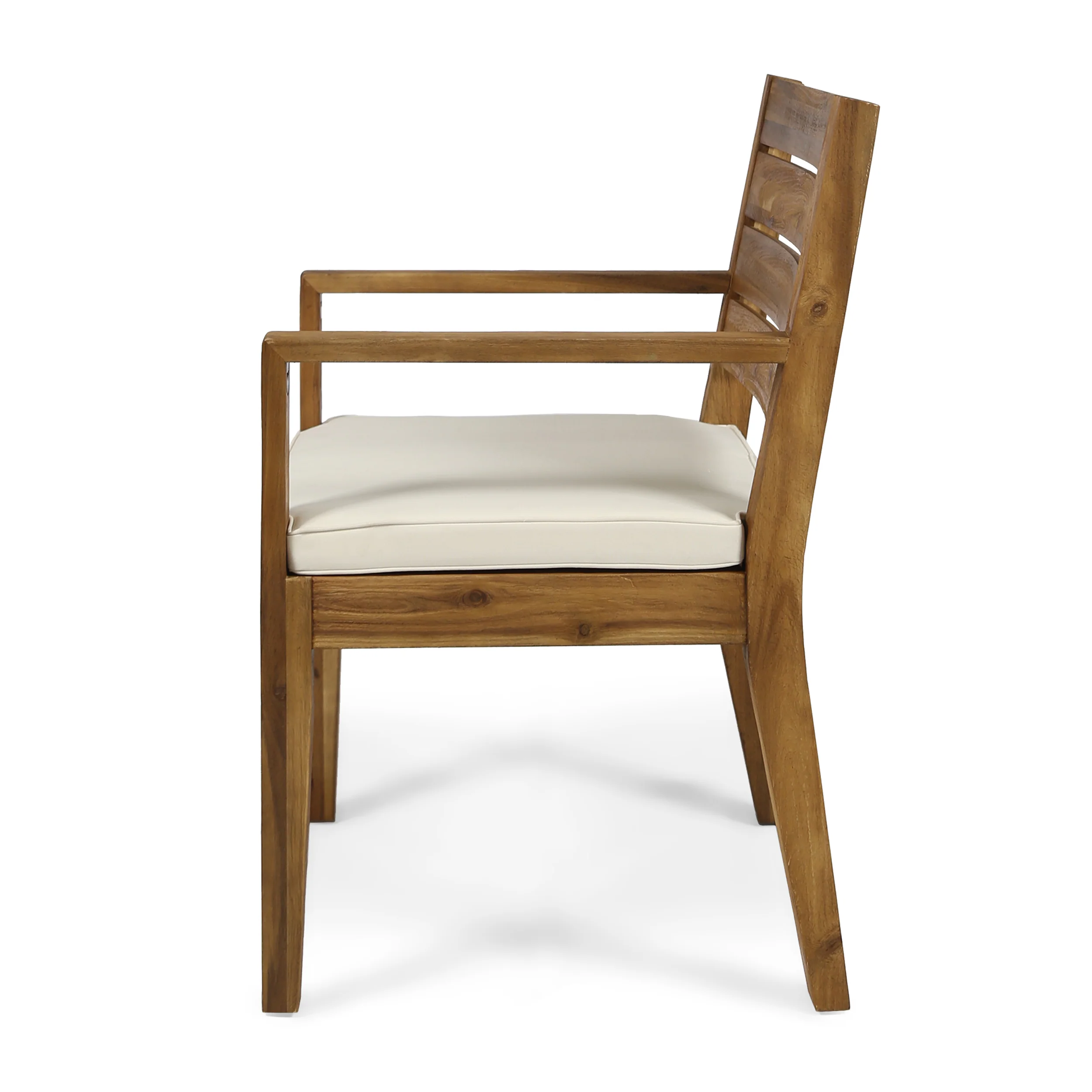 Kemp Outdoor 6-Seater Acacia Wood Dining Set - furnishings