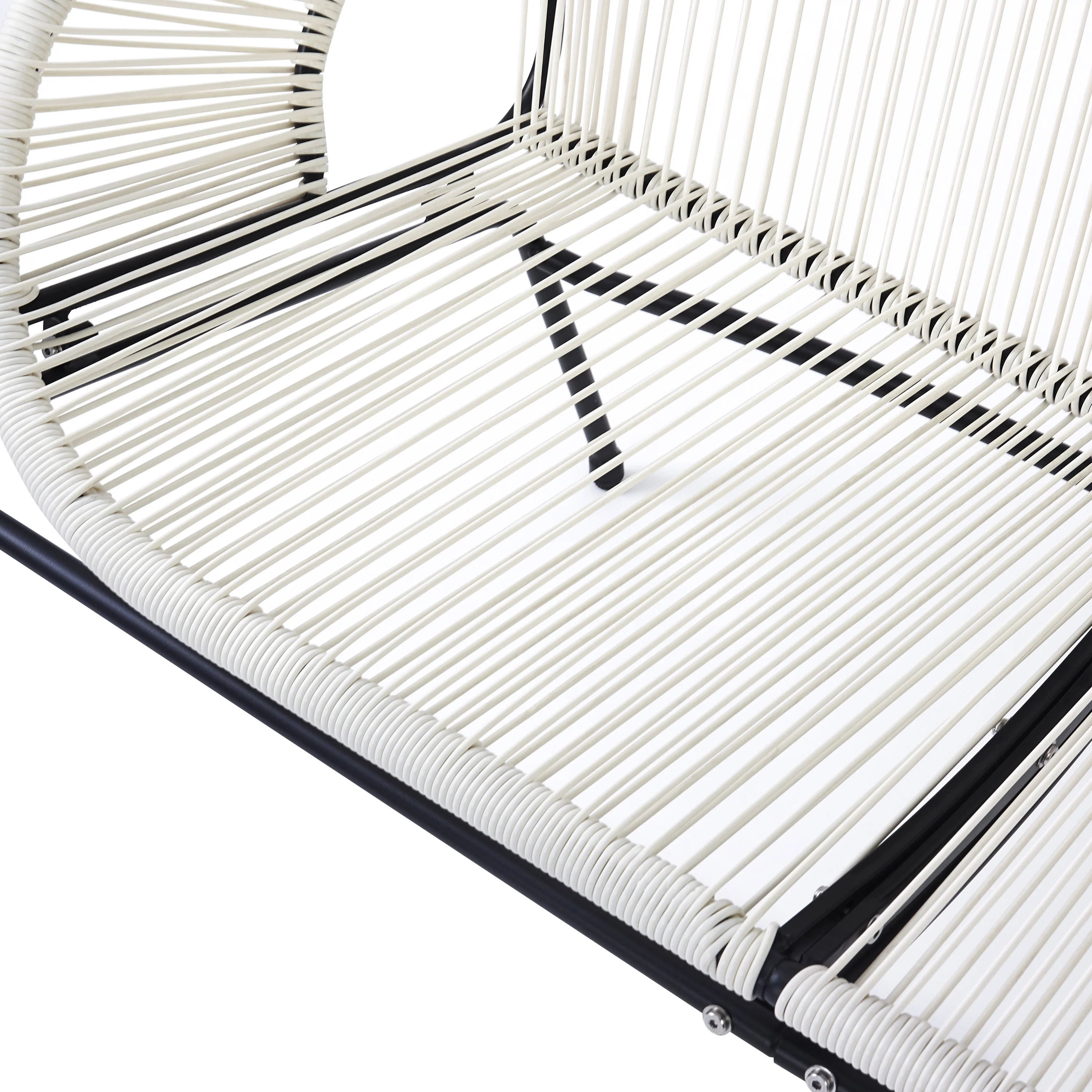 Maeliss 2-Person Faux Rattan Outdoor Patio Bench - furnishings
