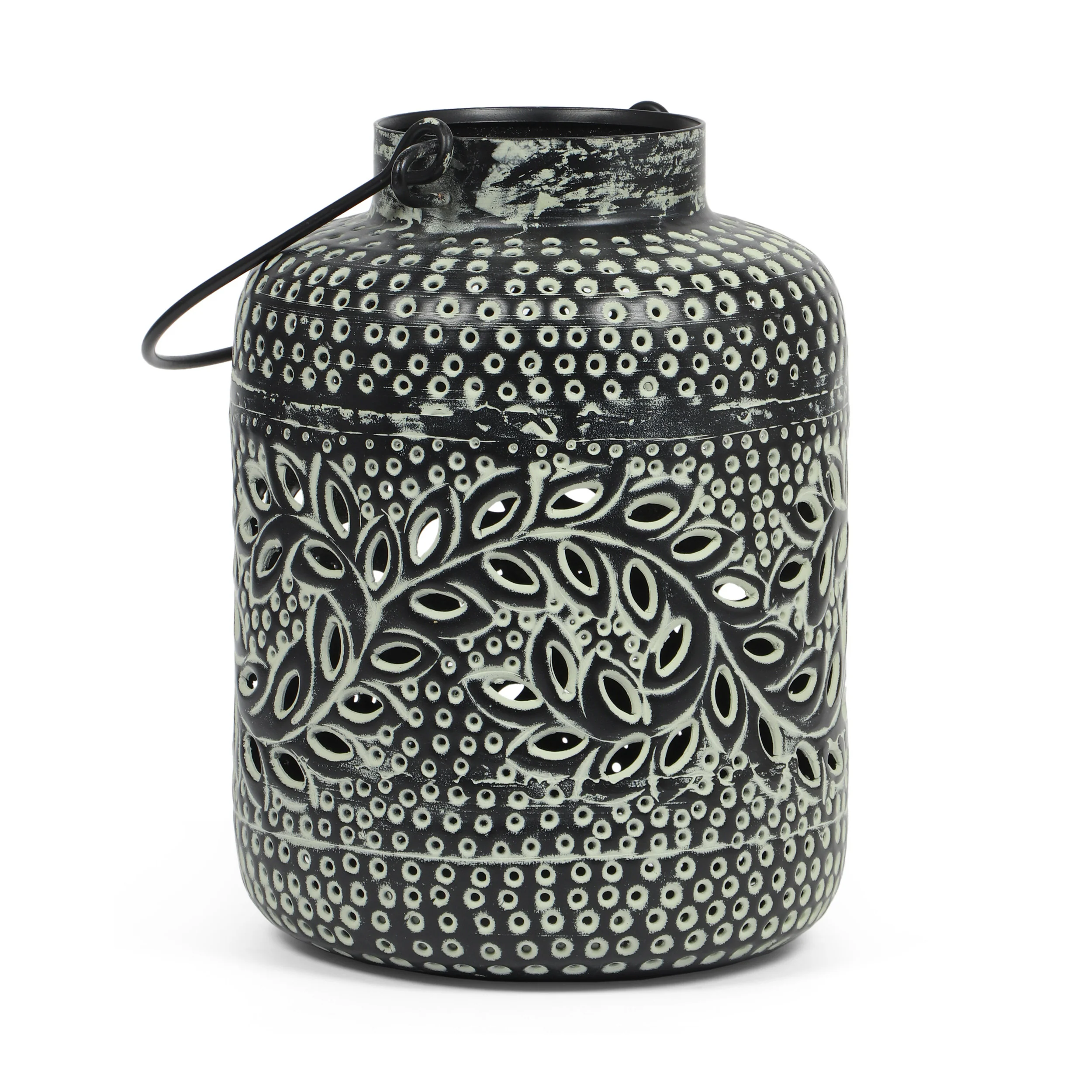 Reitz Boho Handcrafted Decorative Lantern - furnishings