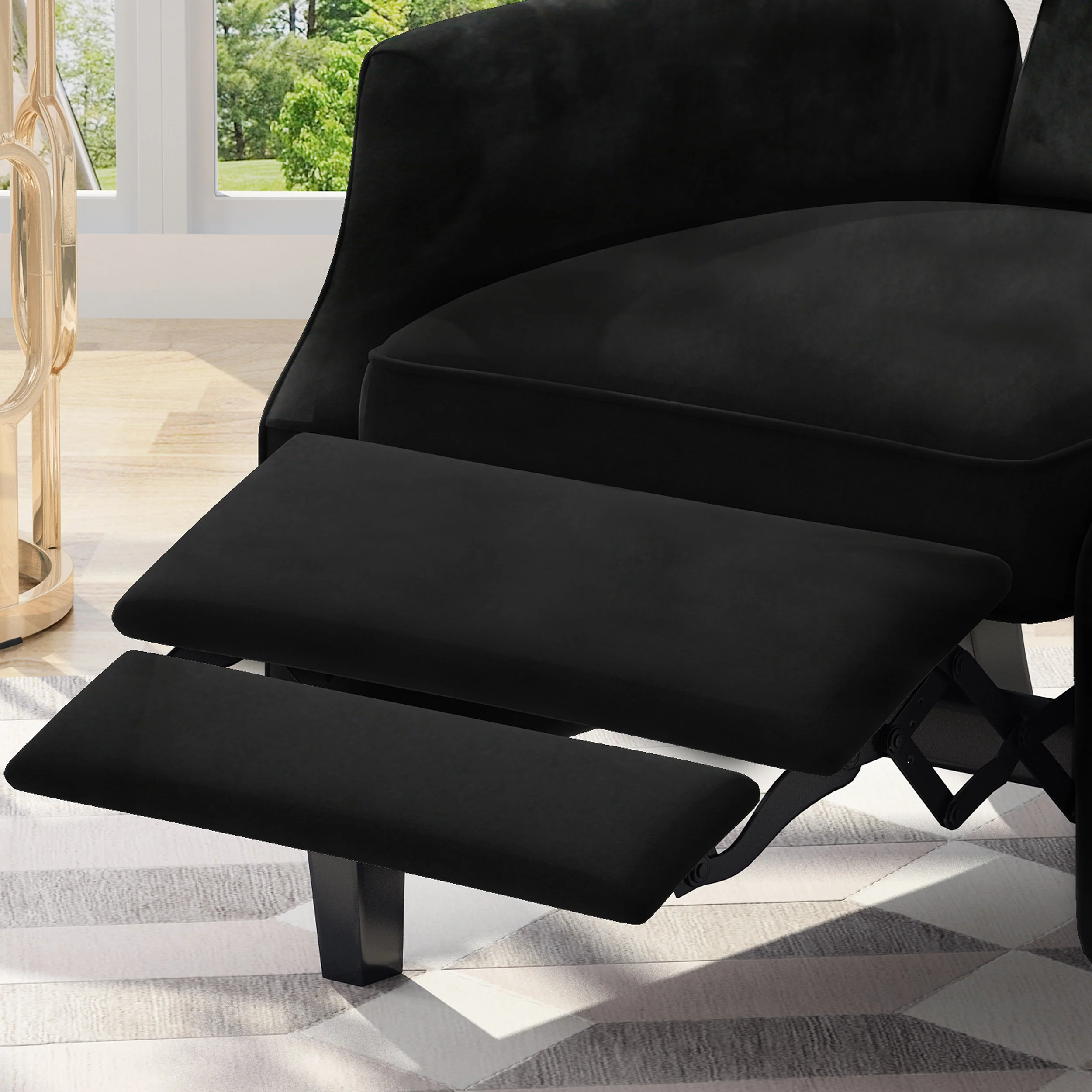 Diana Traditional Wingback Recliner - furnishings