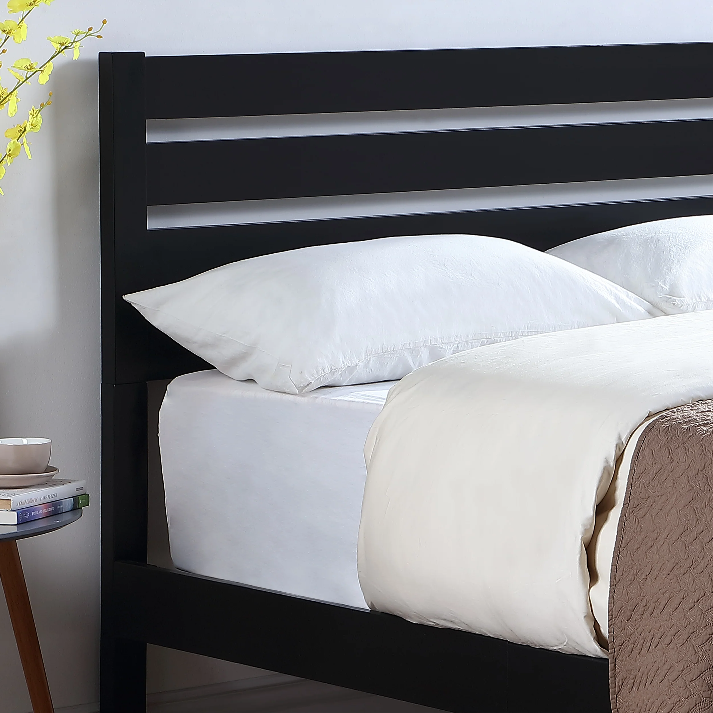 Kenley Queen Size Bed with Headboard - furnishings