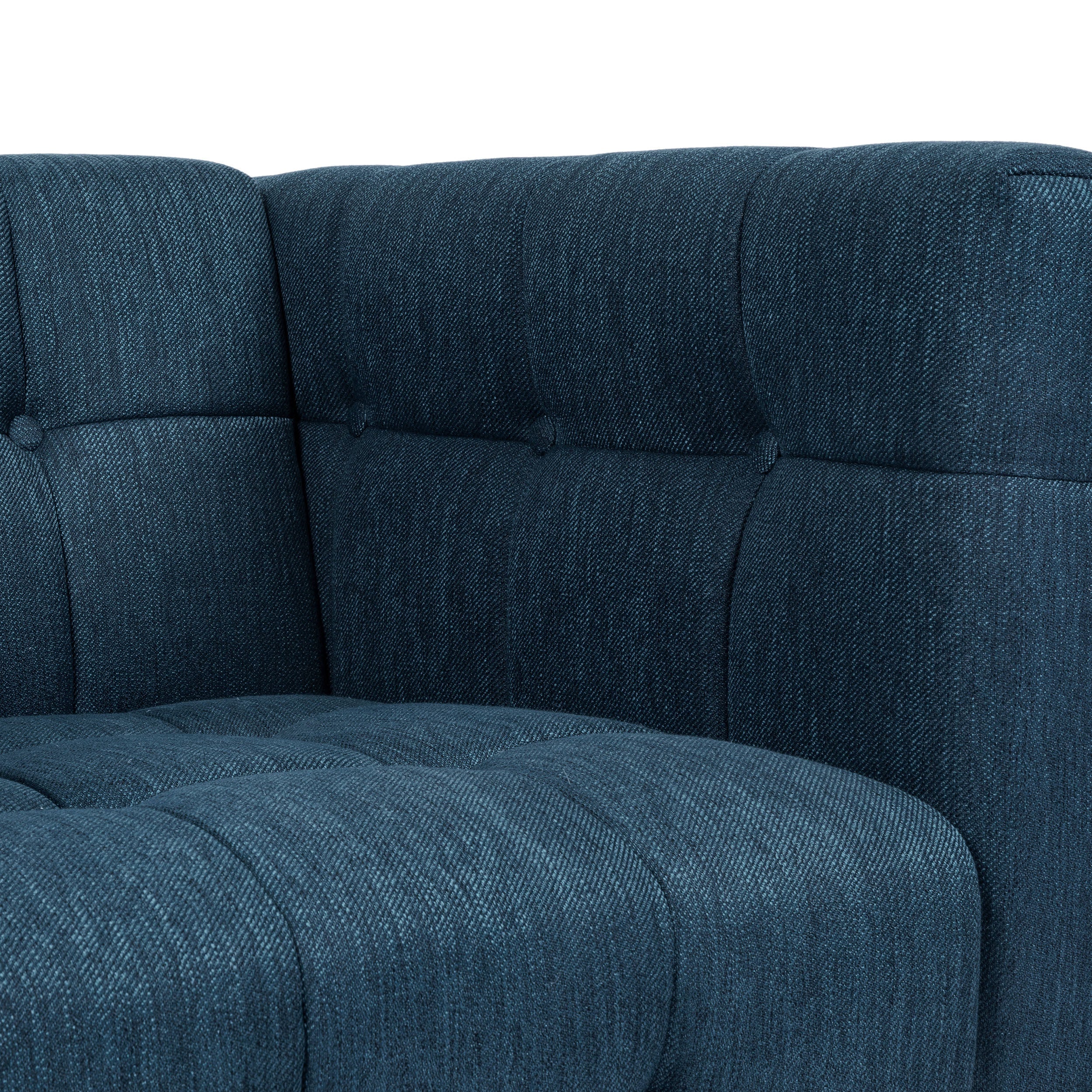 Croton Contemporary Tufted 5 Seater Living Room Set - furnishings