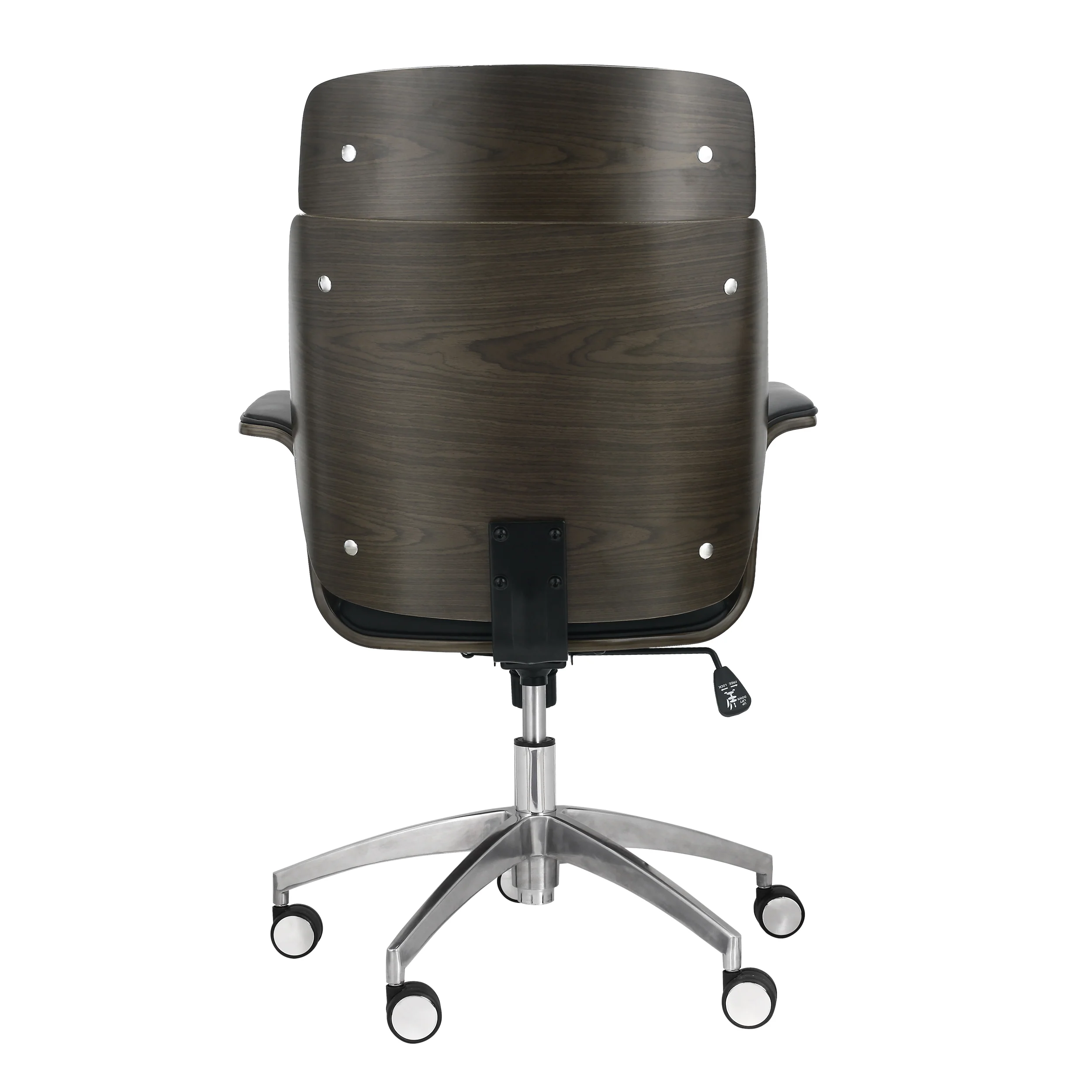 Aleigha Mid-Century Modern Swivel Office Chair - furnishings